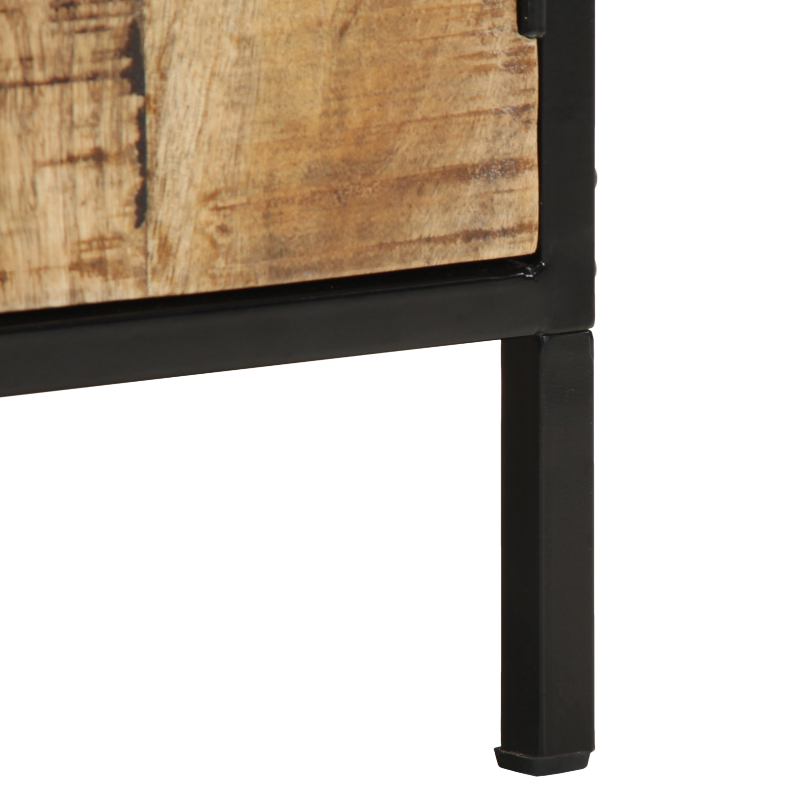 Bedside Cabinet 30x30x40 cm Solid Wood Rough Mango - Image 10