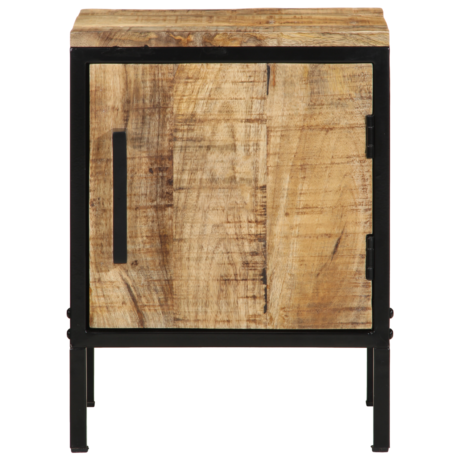 Bedside Cabinet 30x30x40 cm Solid Wood Rough Mango - Image 5
