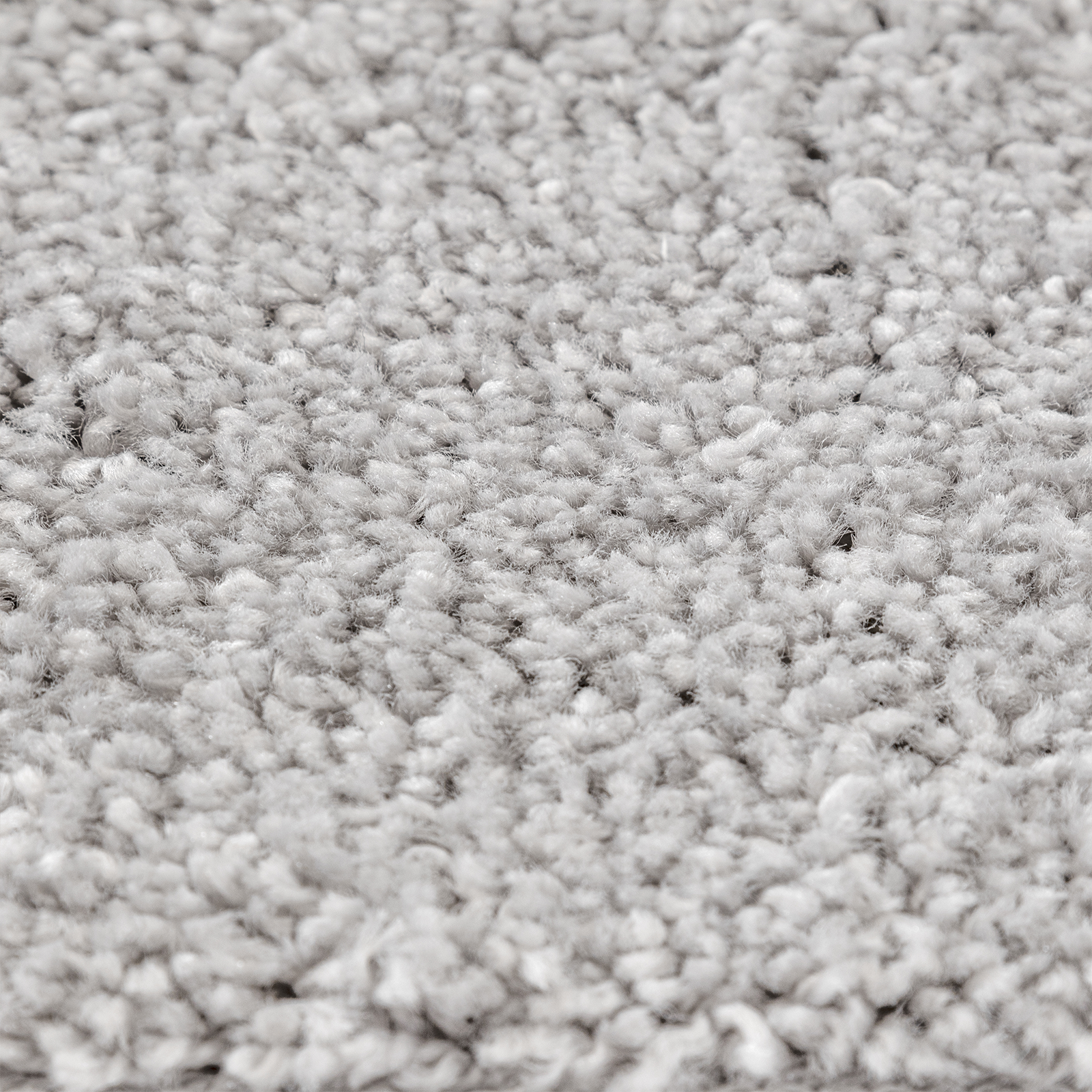 Shaggy Rug with Latex Backing Grey 120x120 cm - Image 6