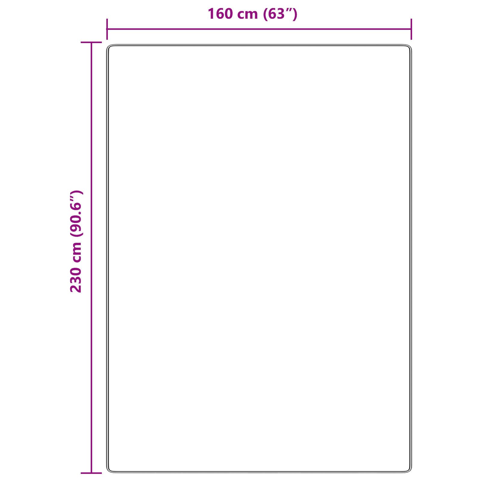 Shaggy Rug with Latex Backing Brown 160x230 cm - Image 8