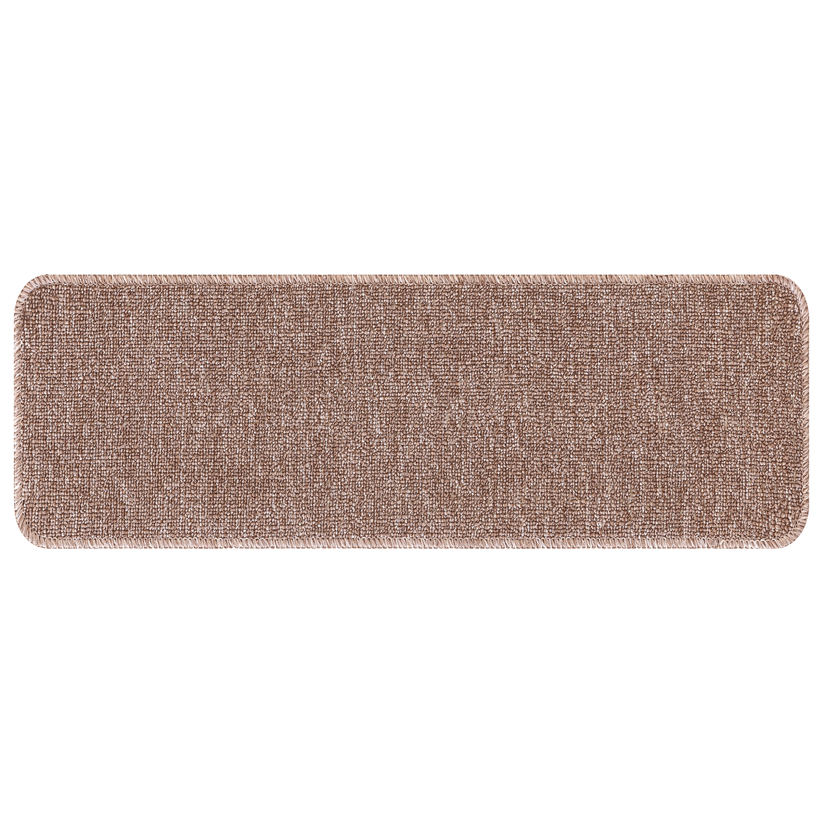 Stair Mats with Latex Backing Light Brown 25x60 cm - Image 2