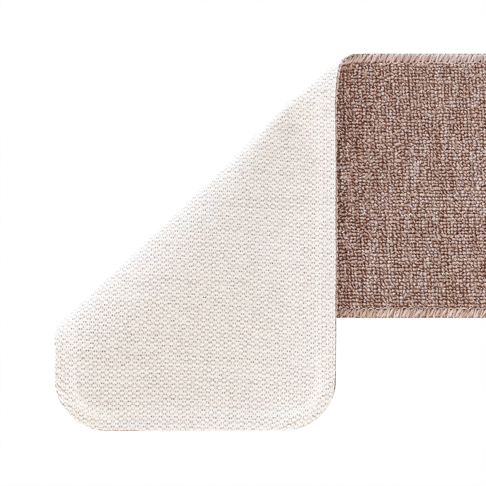 Stair Mats with Latex Backing Light Brown 20x75 - Image 5