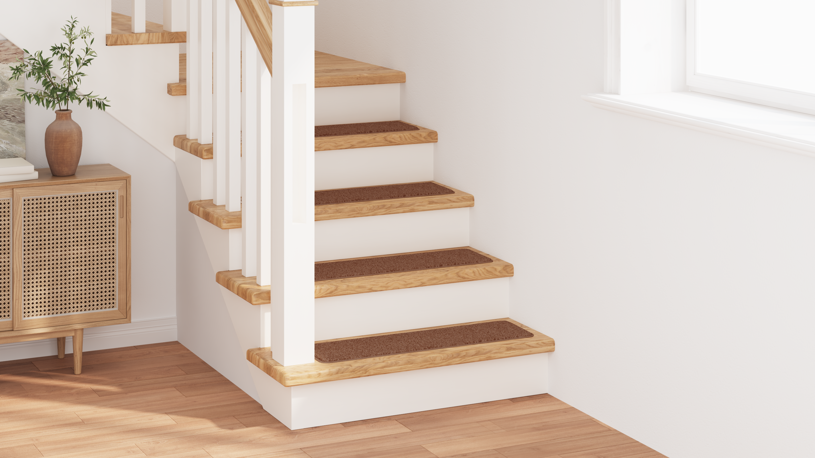 Stair Mats with Latex Backing Yellow 20x75 cm - Image 5