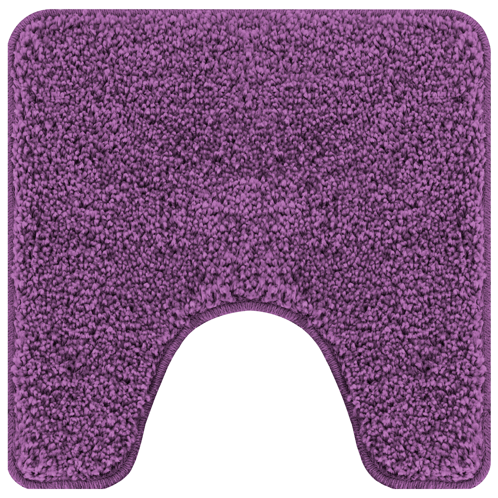 Bath Mat U-Shaped Purple 50x50 cm Polypropylen Non-Slip - Image 2
