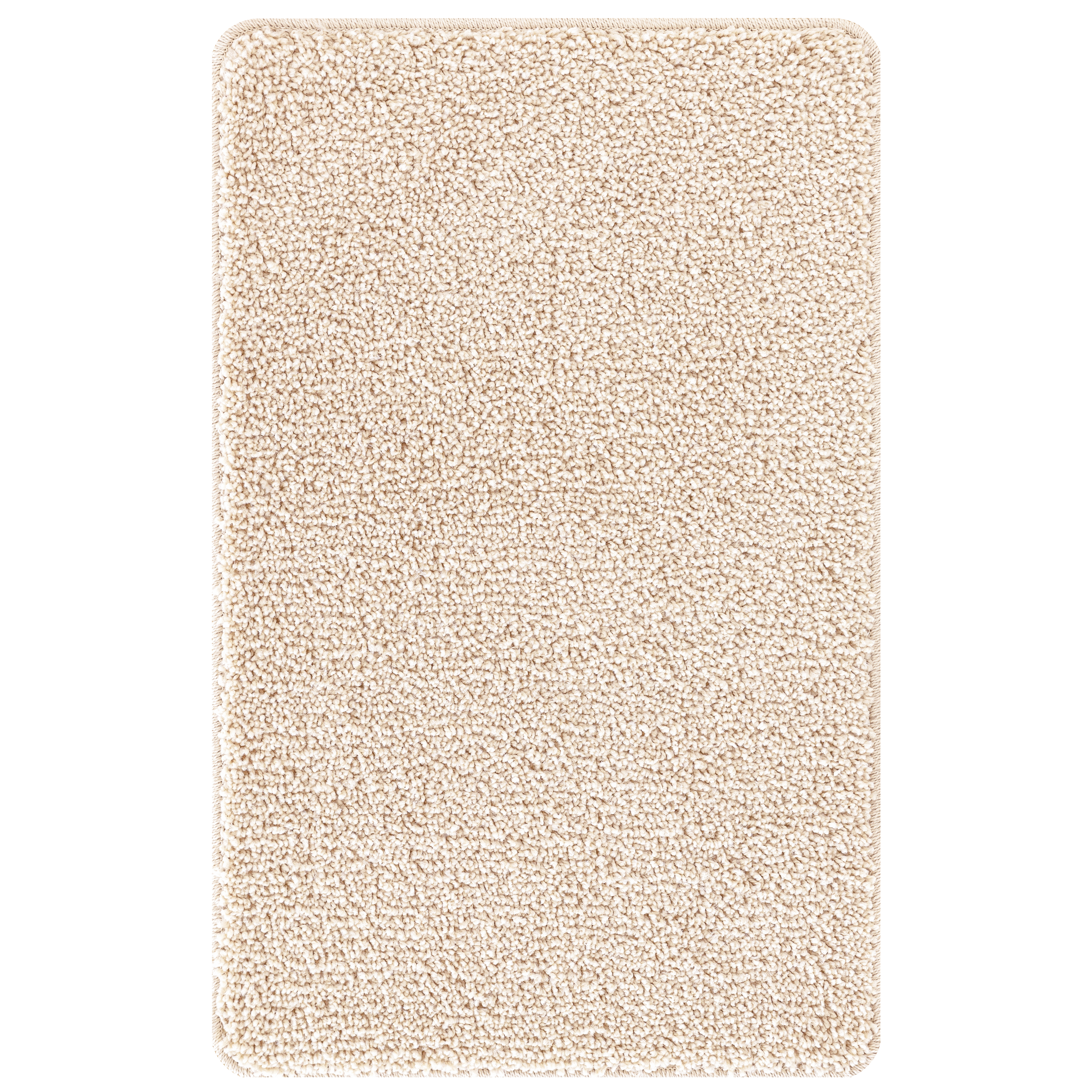 Bath Mat Rectangular Cream 50x80 cm Polypropylen Non-Slip - Image 2