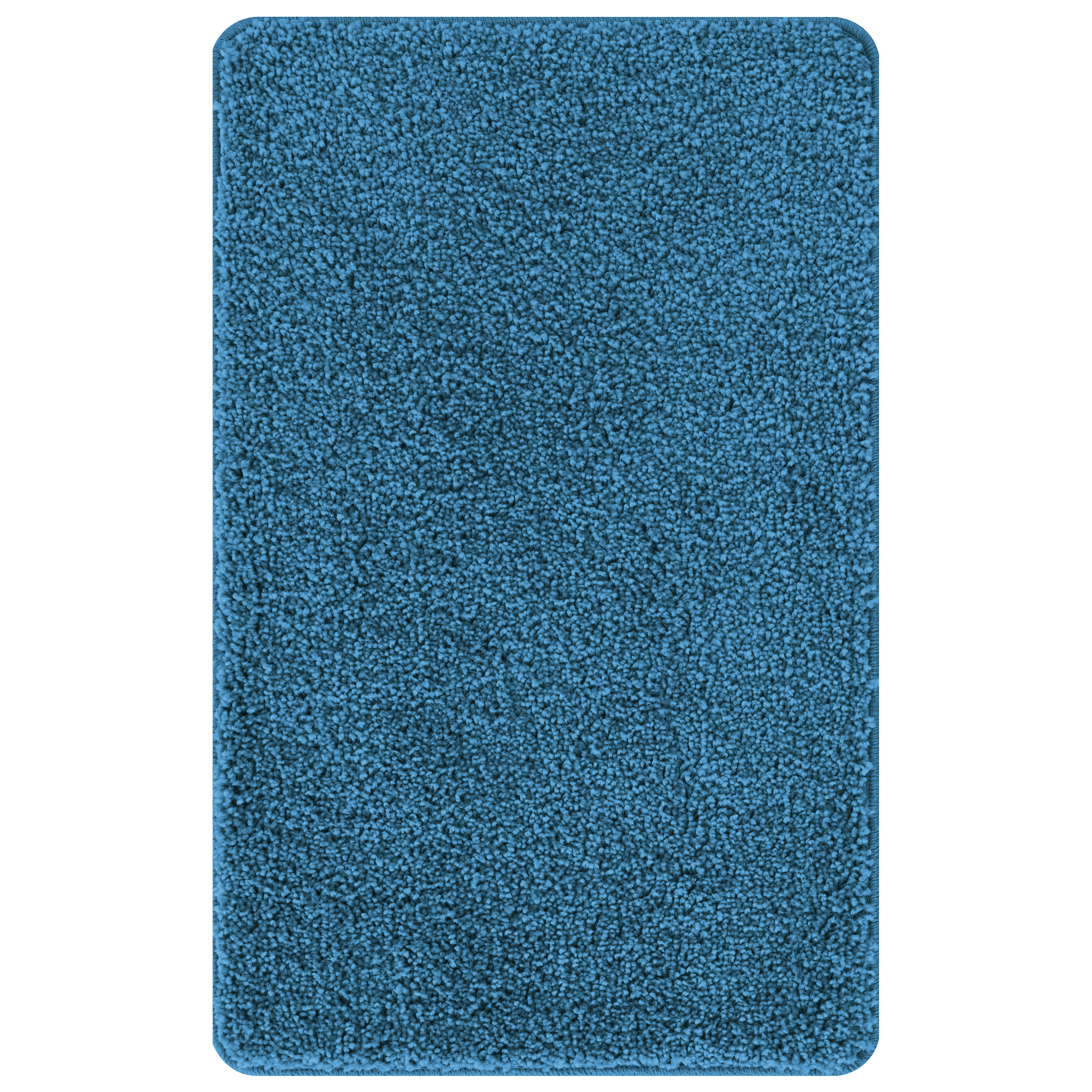 Bath Mat Rectangular Blue 50x80 cm Polypropylen Non-Slip - Image 2