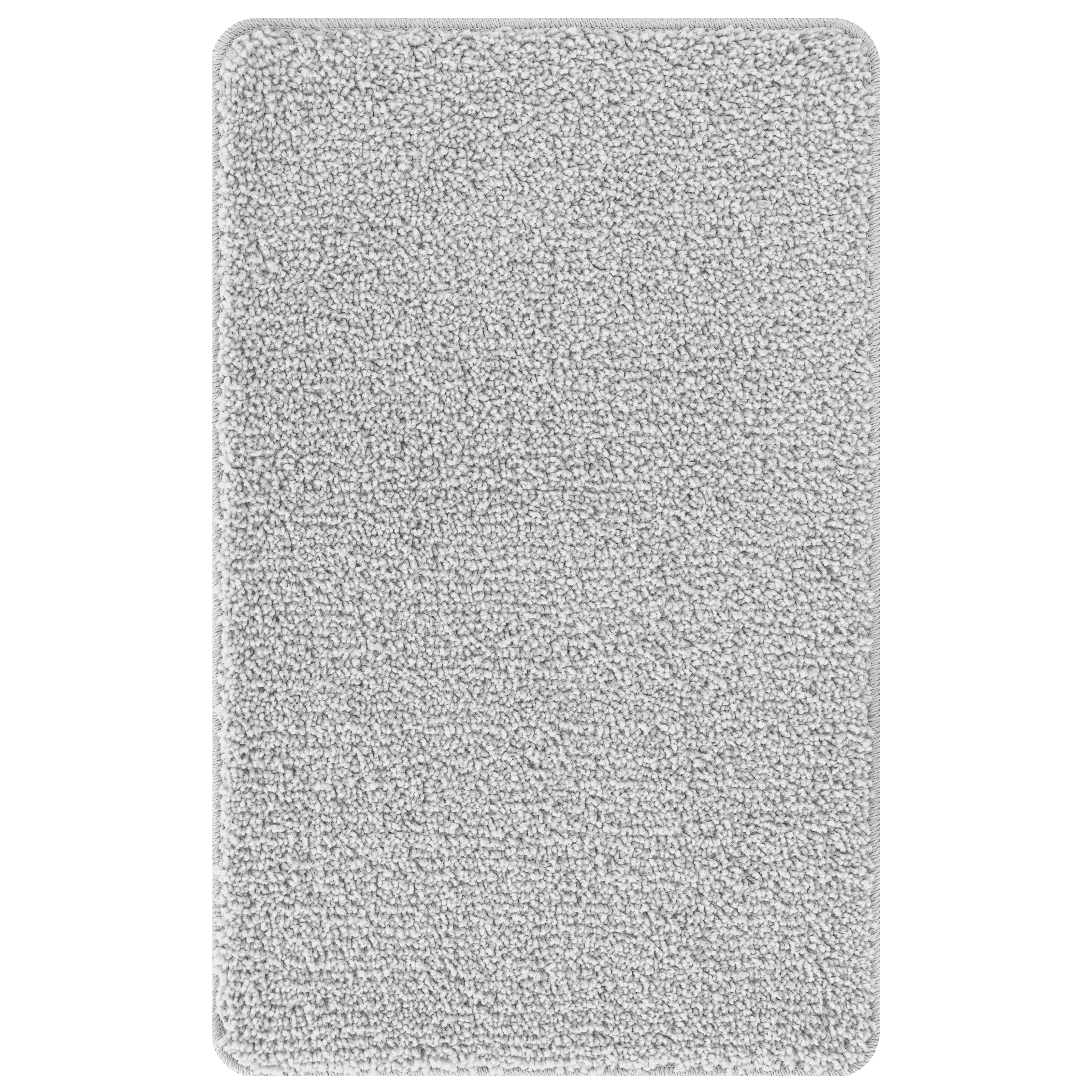 Bath Mat Rectangular Grey 60x90 cm Polypropylen Non-Slip - Image 2