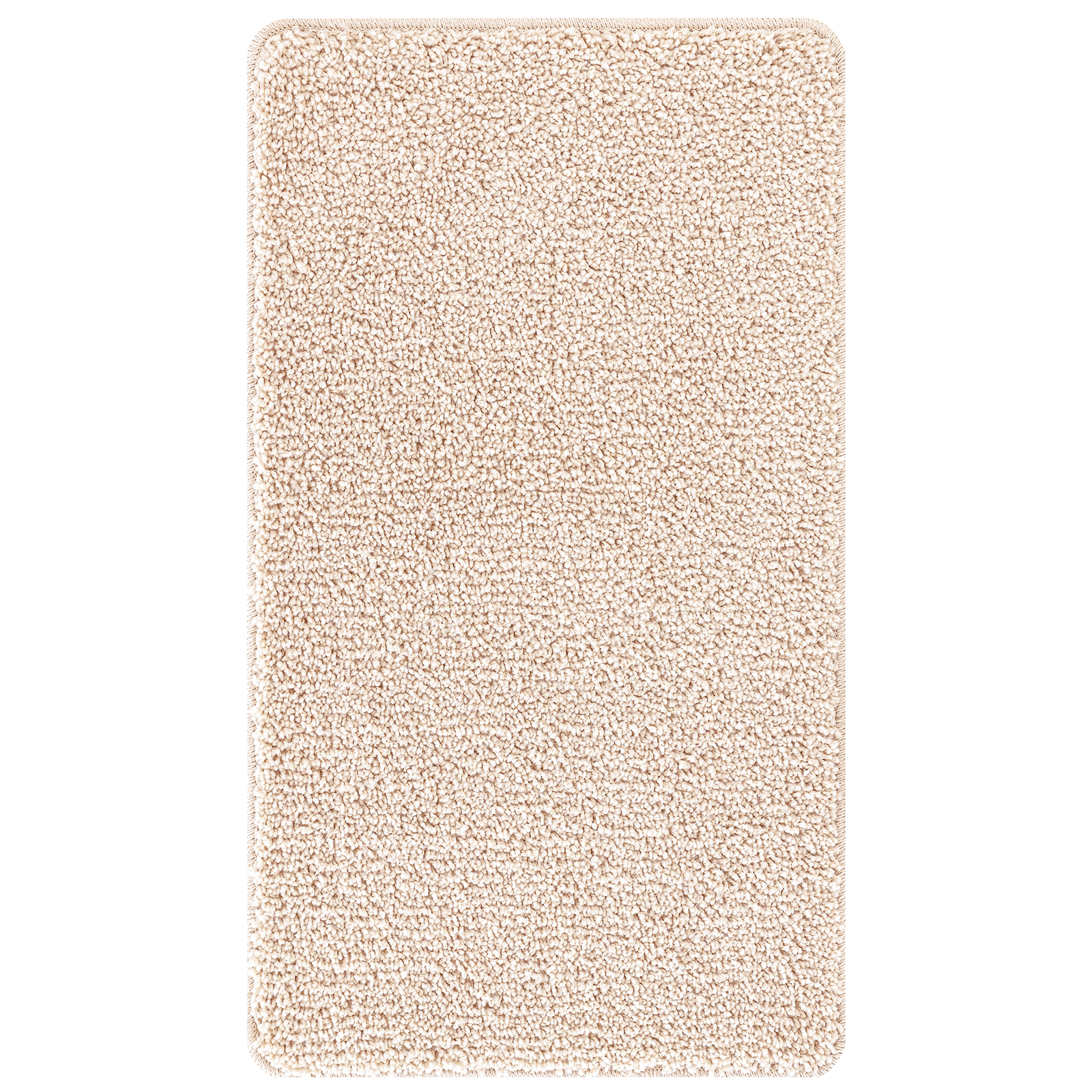 Bath Mat Rectangular Cream 70x120 cm Polypropylen Non-Slip - Image 2