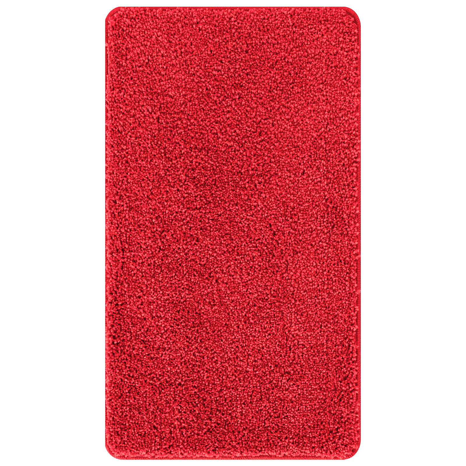 Bath Mat Rectangular Red 70x120 cm Polypropylen Non-Slip - Image 2