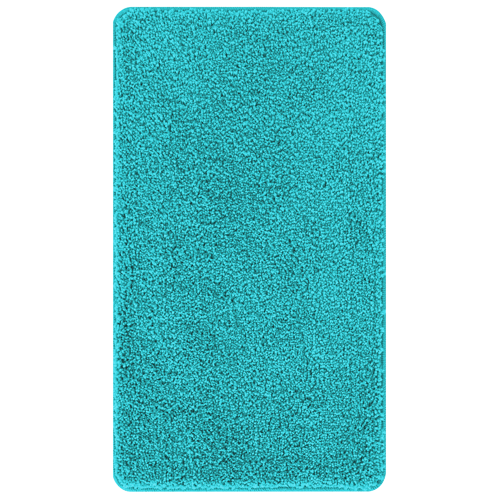 Bath Mat Rectangular Turquoise 70x120 cm Polypropylen Non-Slip - Image 2