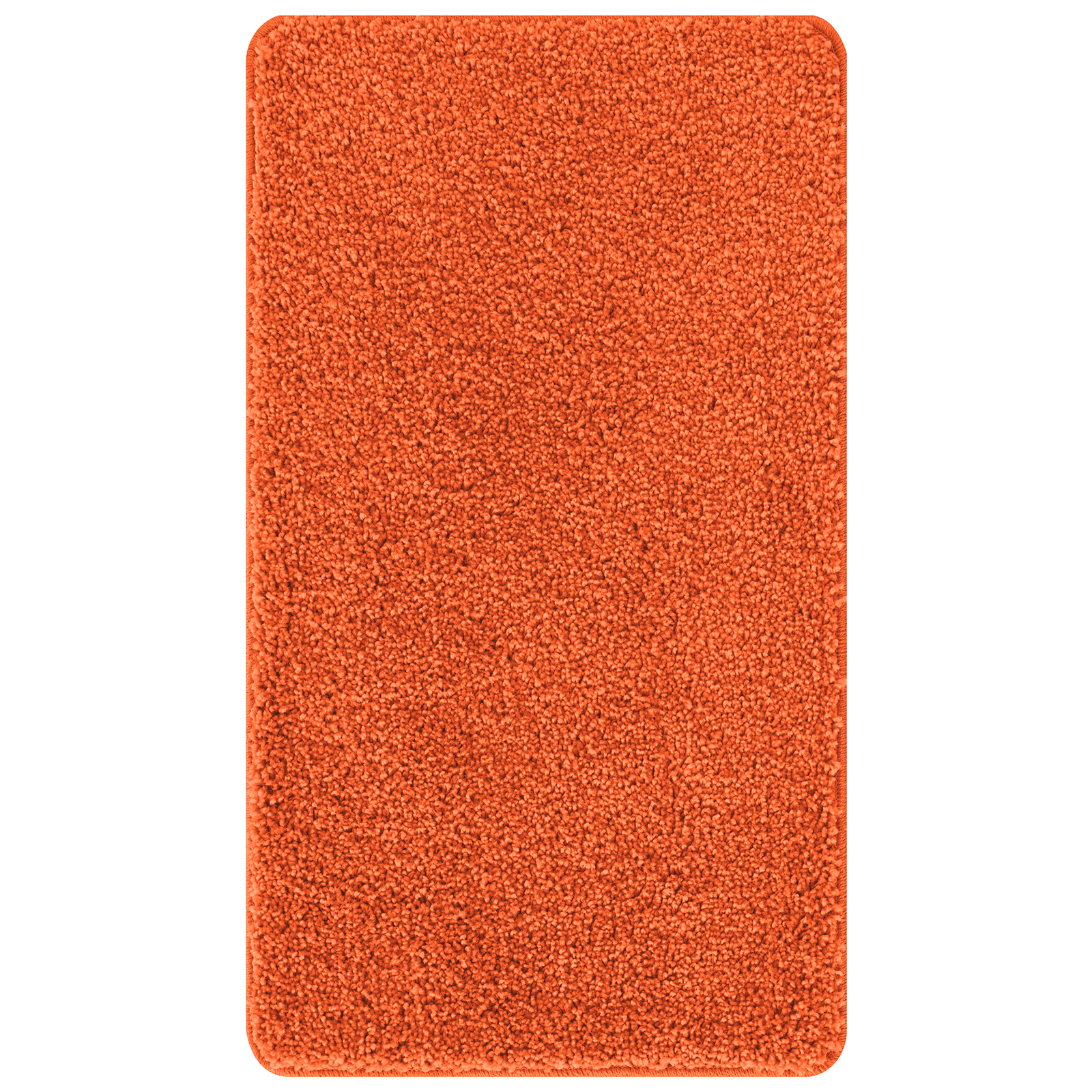 Bath Mat Rectangular Orange 70x120 cm Polypropylen Non-Slip - Image 2