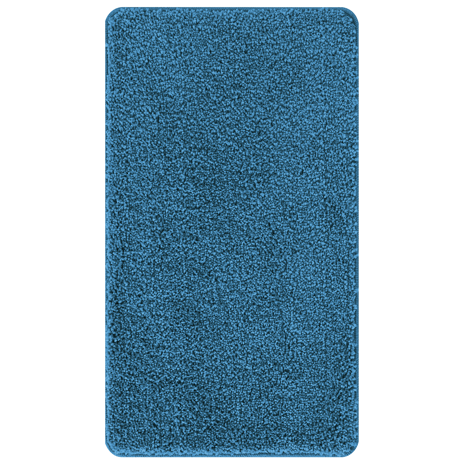 Bath Mat Rectangular Blue 70x120 cm Polypropylen Non-Slip - Image 2