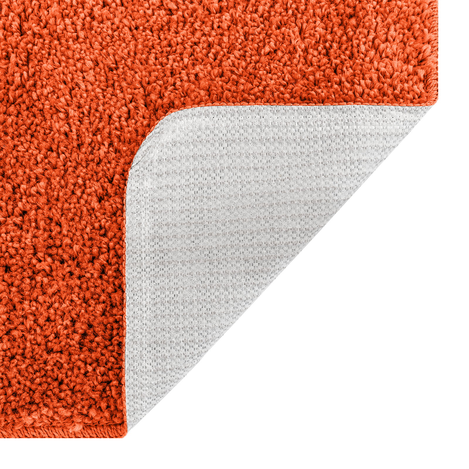 2 Piece Bath Mat Set Orange Polypropylen Non-Slip - Image 7