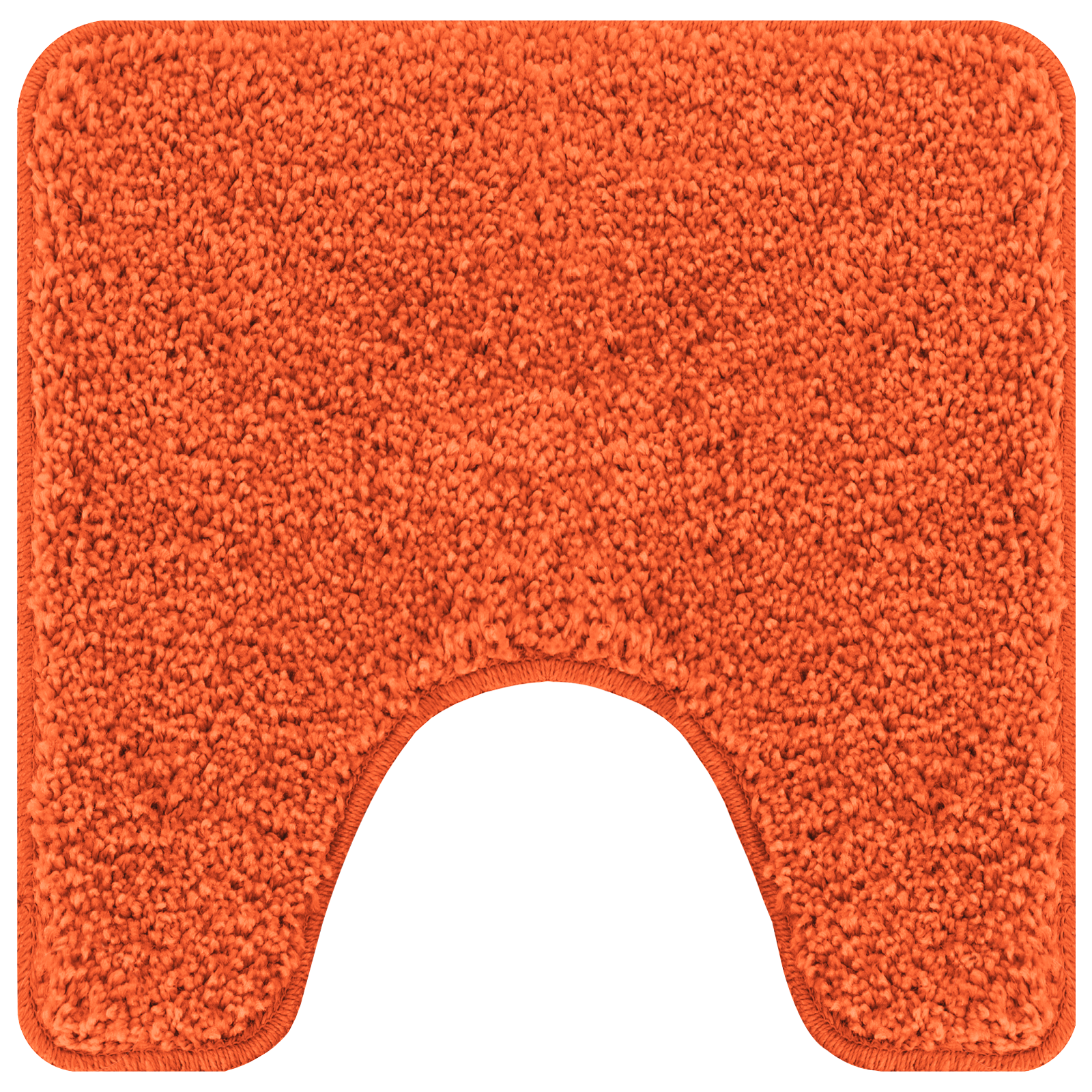2 Piece Bath Mat Set Orange Polypropylen Non-Slip - Image 5