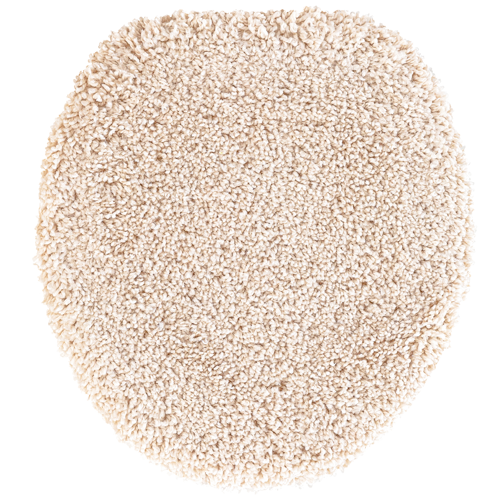 3 Piece Bath Mat Set Cream Polypropylen Non-Slip - Image 6