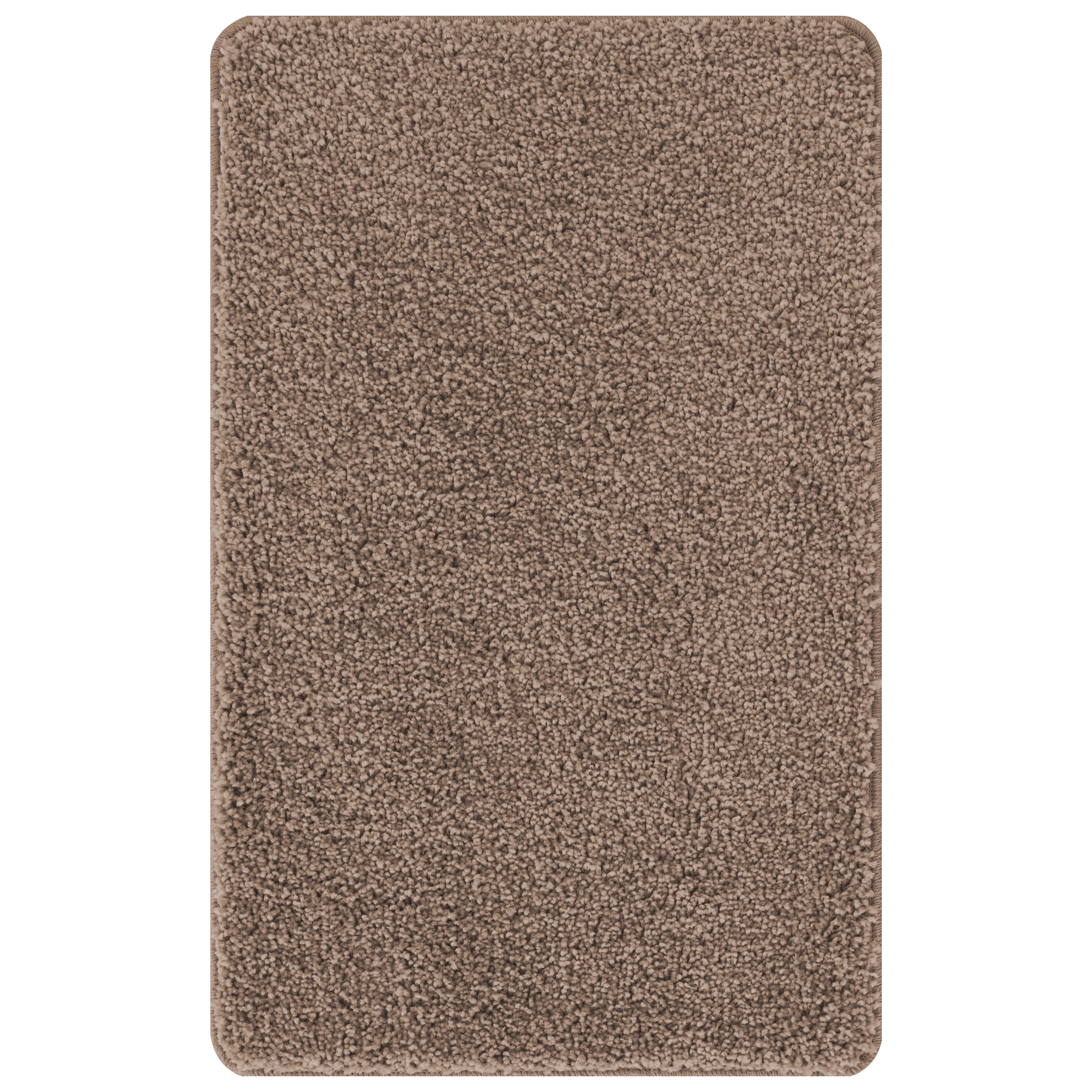 3 Piece Bath Mat Set Brown Polypropylen Non-Slip - Image 2
