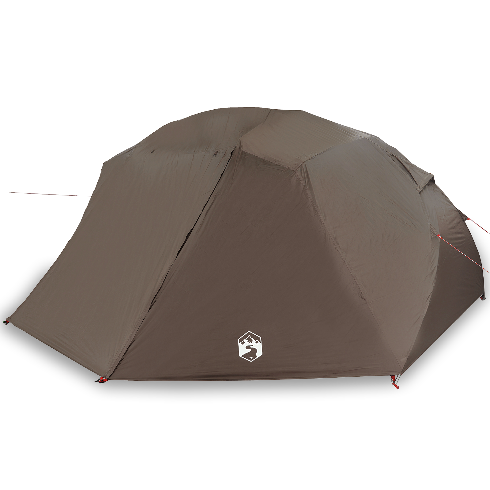 Fishing Tent Brown Polyester 7-Person Collapsible Fishing Tent - Image 3