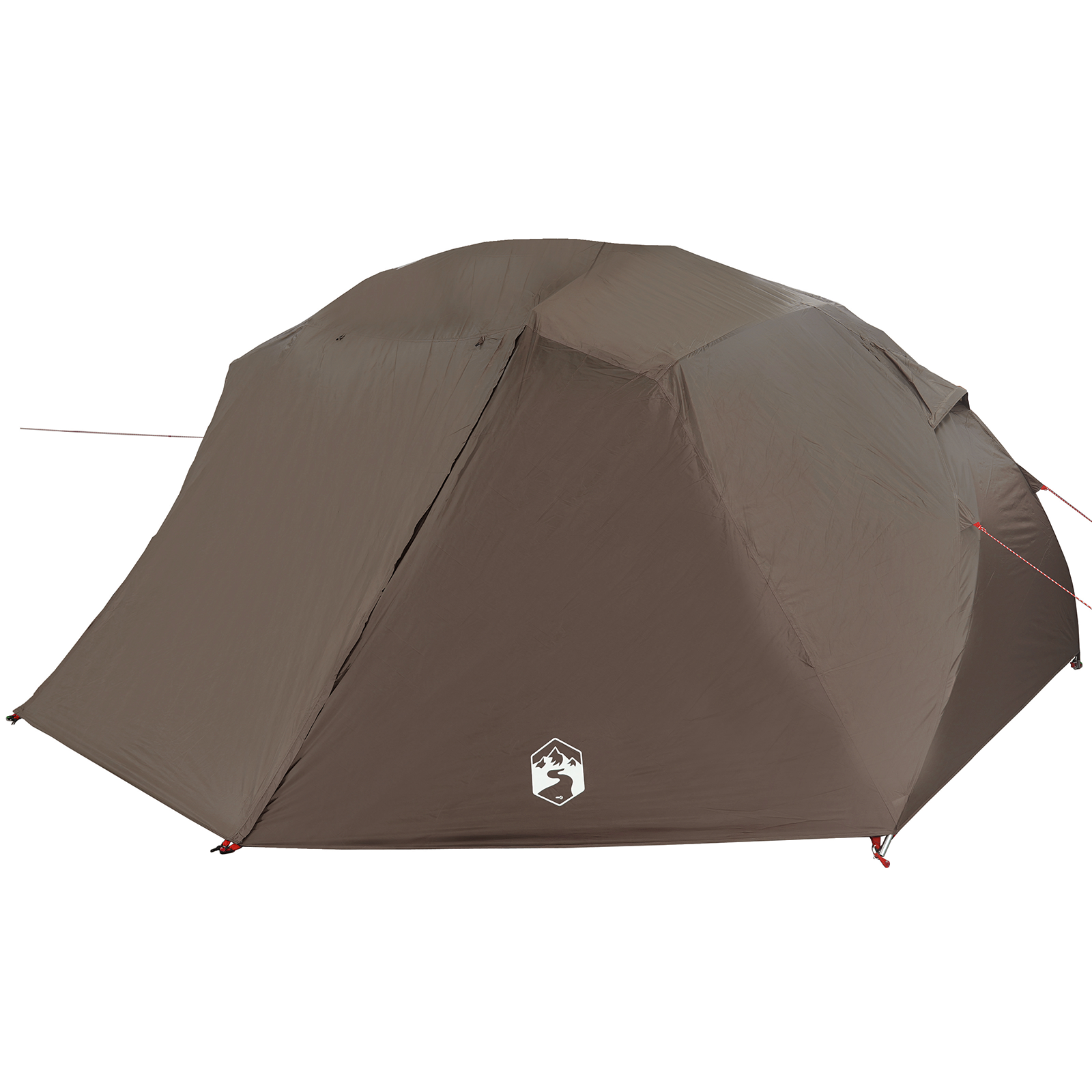 Fishing Tent Brown Polyester 7-Person Collapsible Fishing Tent - Image 2