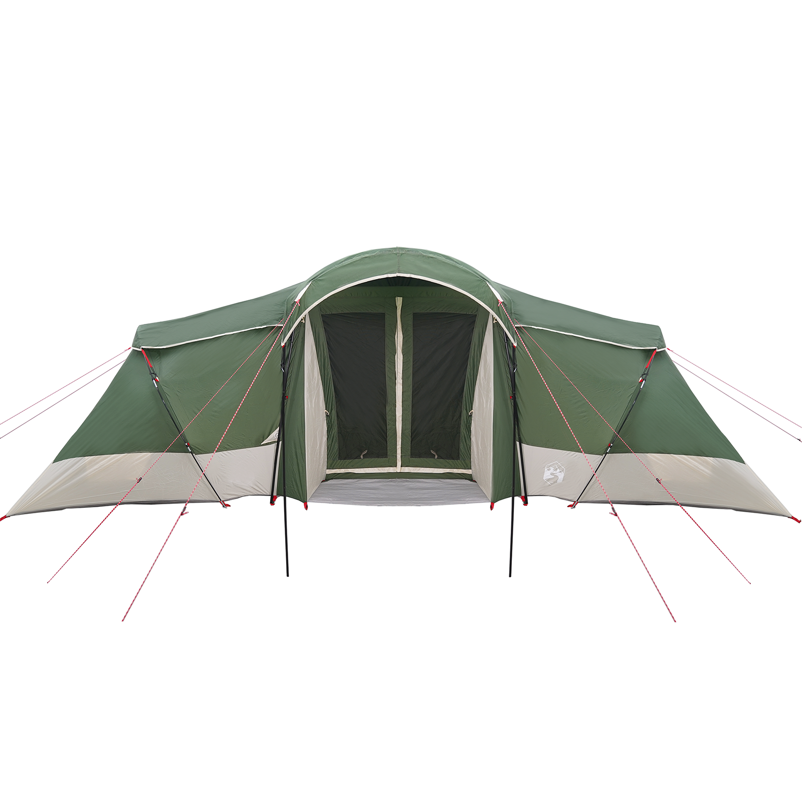 Family Tent with Windows Dome Green 6-Person Waterproof - Image 5