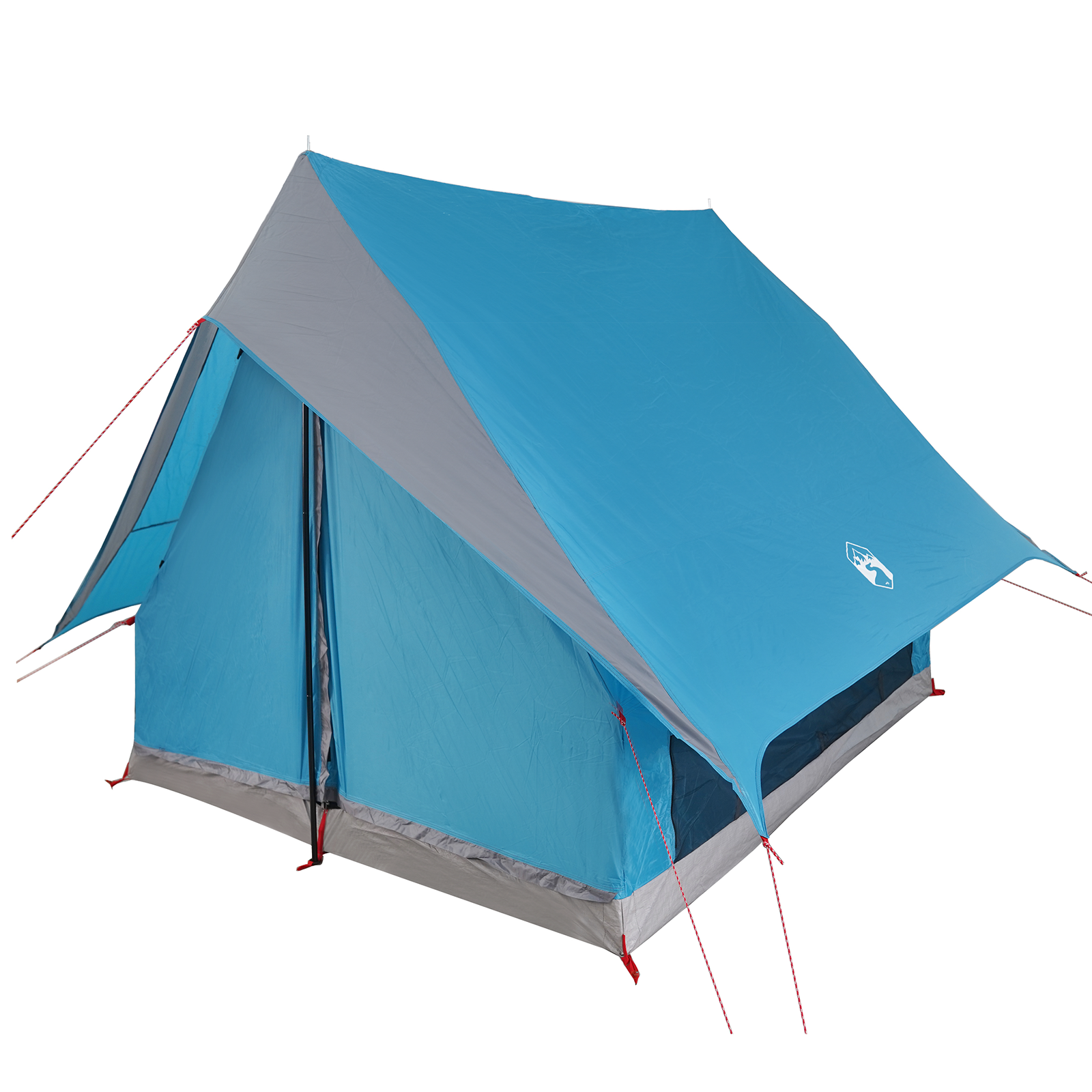 Camping Tent A-Frame 3-Person Blue Waterproof - Image 2