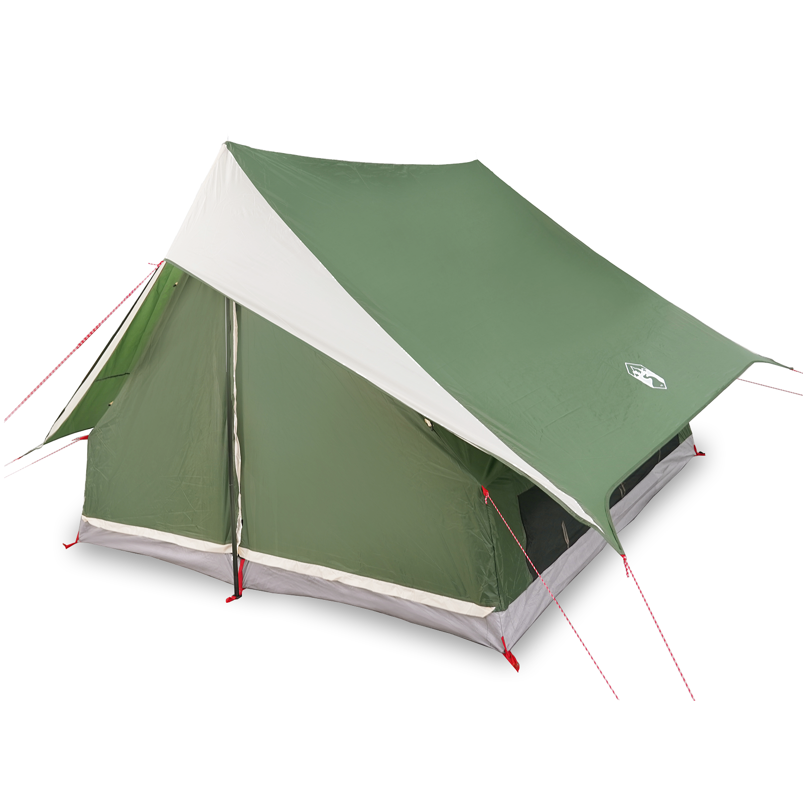 Camping Tent A-Frame 5-Person Green Waterproof - Image 3