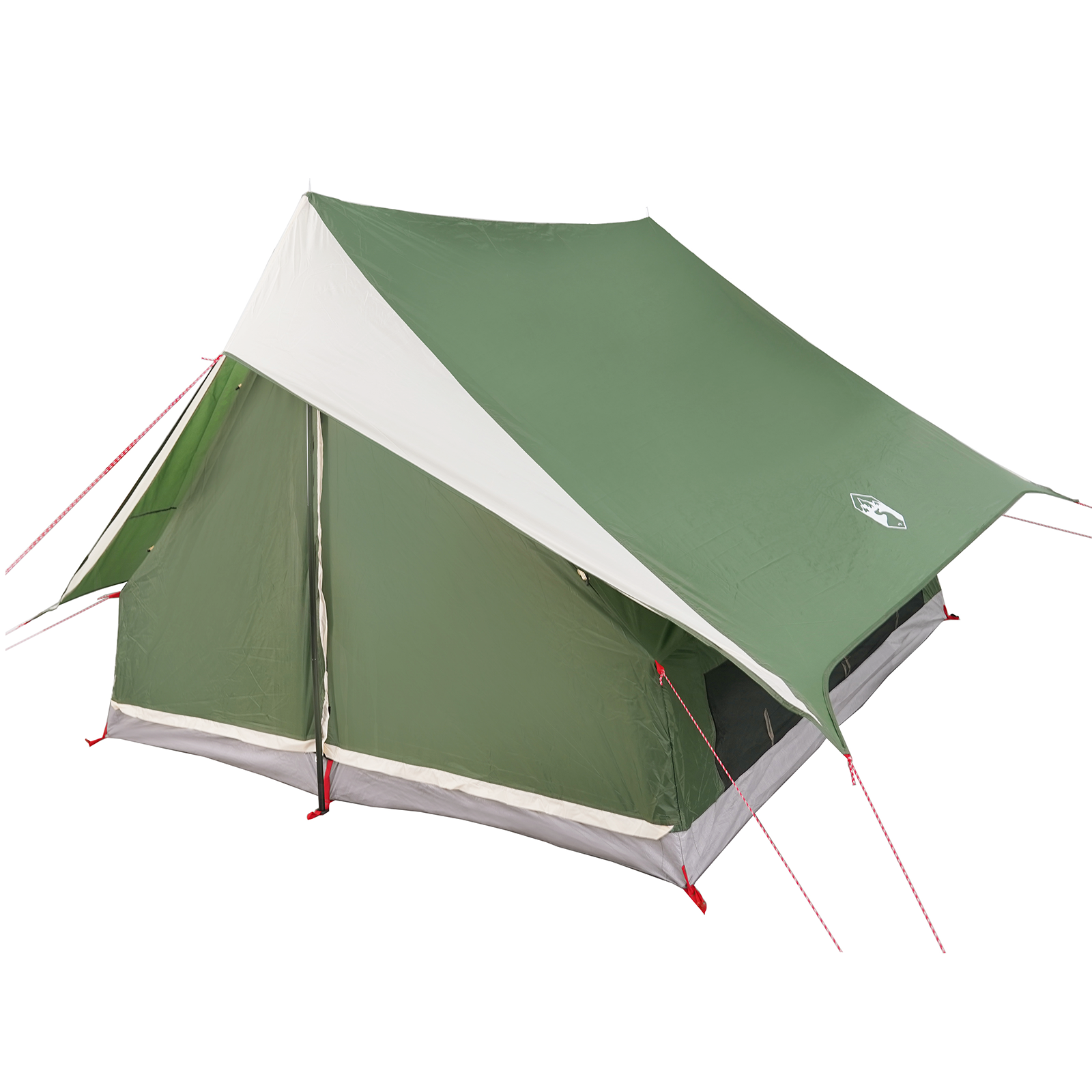 Camping Tent A-Frame 5-Person Green Waterproof - Image 2