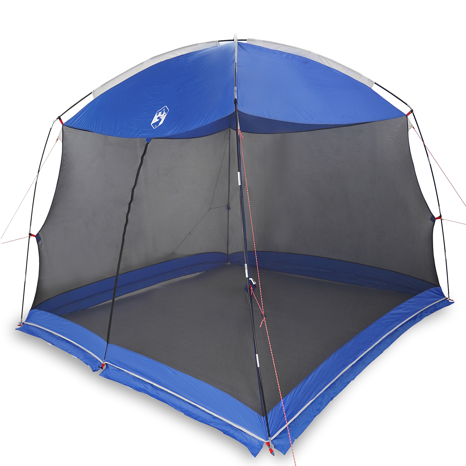 Camping Mosquito Net with Door Blue 5-Person Waterproof - Image 3