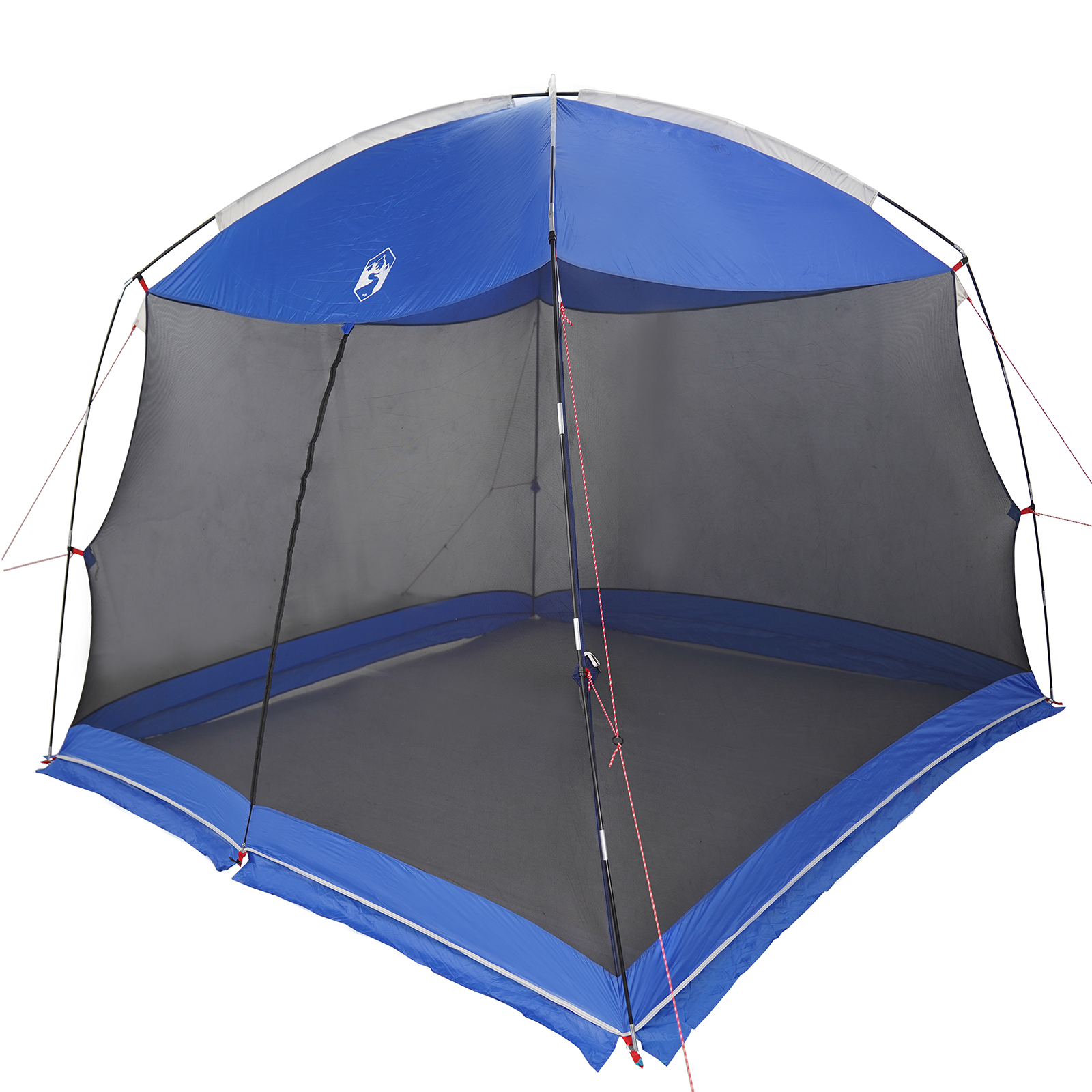 Camping Mosquito Net with Door Blue 5-Person Waterproof - Image 2
