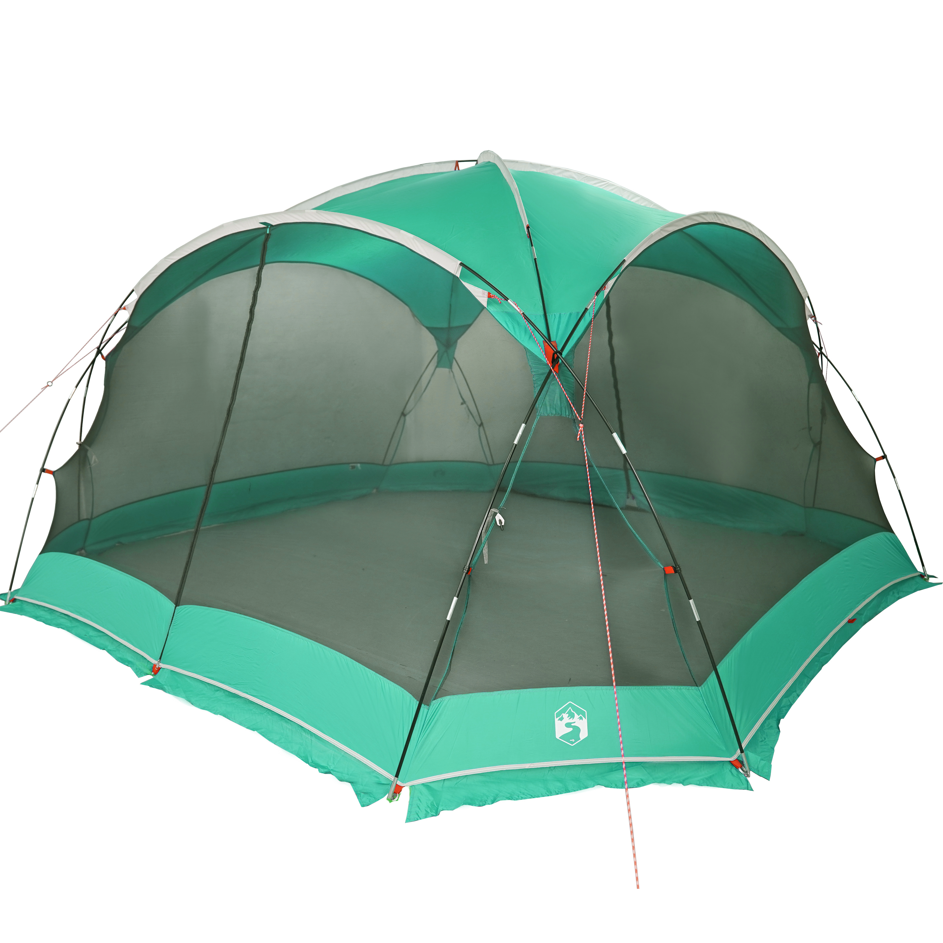 Camping Mosquito Net with Doors Green 4-Person Waterproof - Image 2