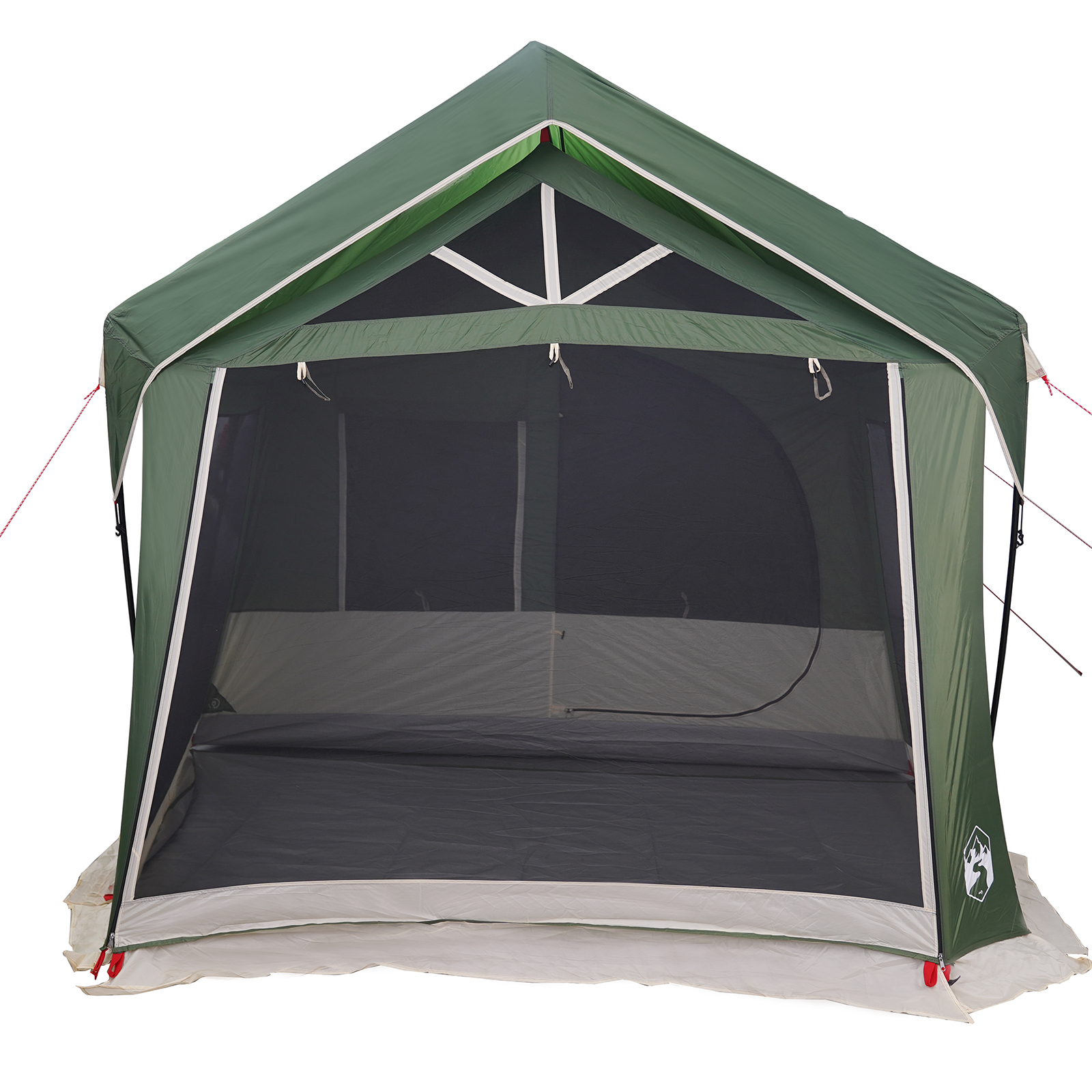 Camping Tent with Windows Green 10-Person Waterproof - Image 5