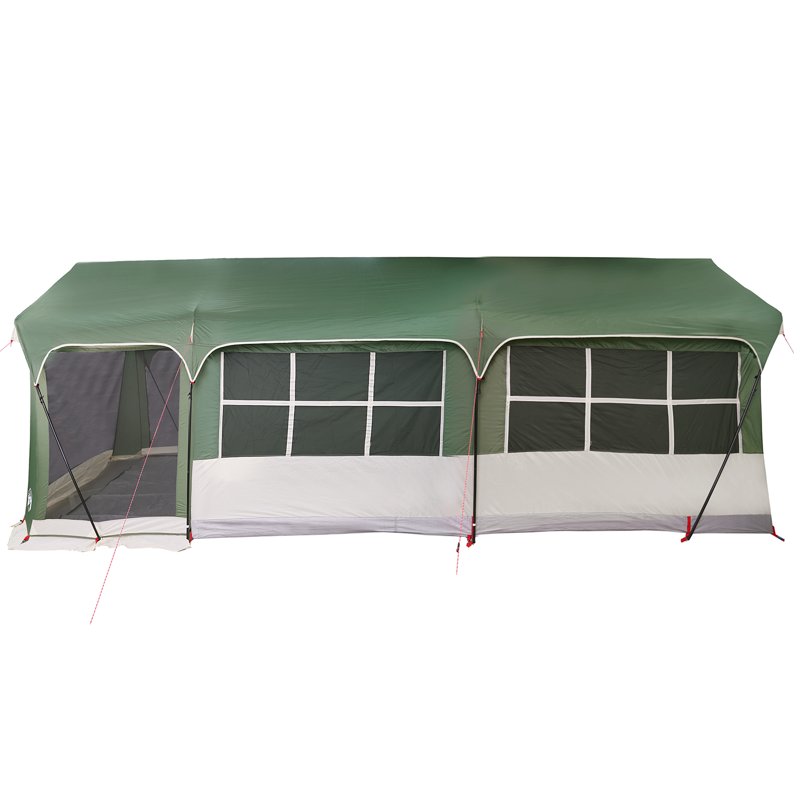 Camping Tent with Windows Green 10-Person Waterproof - Image 6