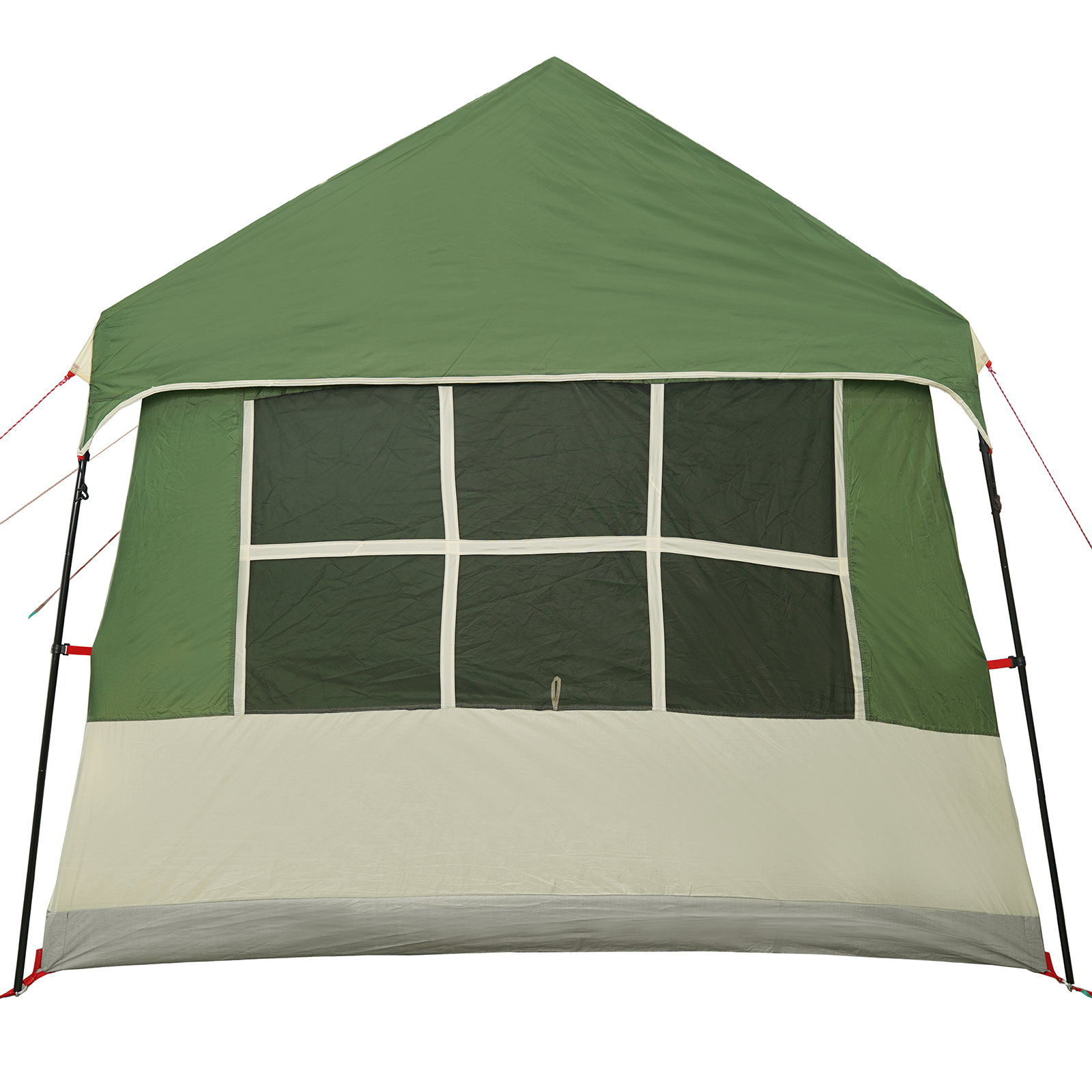 Camping Tent with Windows Green 12-Person Waterproof - Image 6