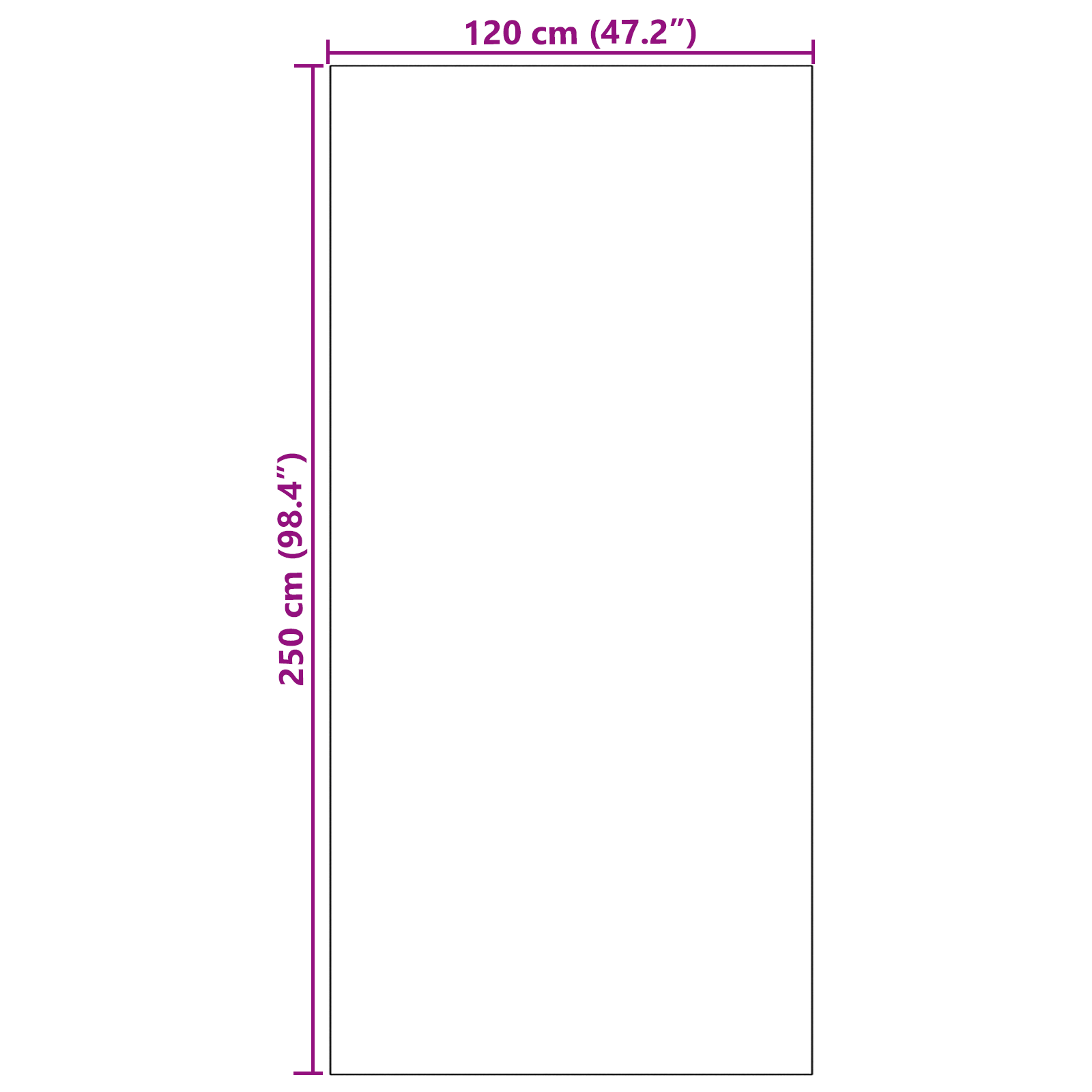 Pink Doormat - Washable, 120x250 cm - Image 5