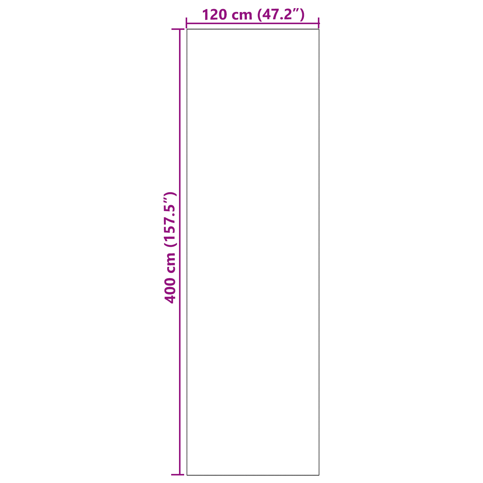 Washable Pink Doormat 120x400 cm - Image 5
