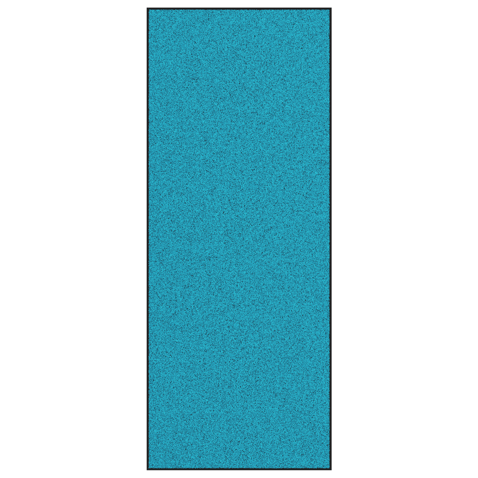 Washable Doormat in Cyan, 120x300 cm - Image 2