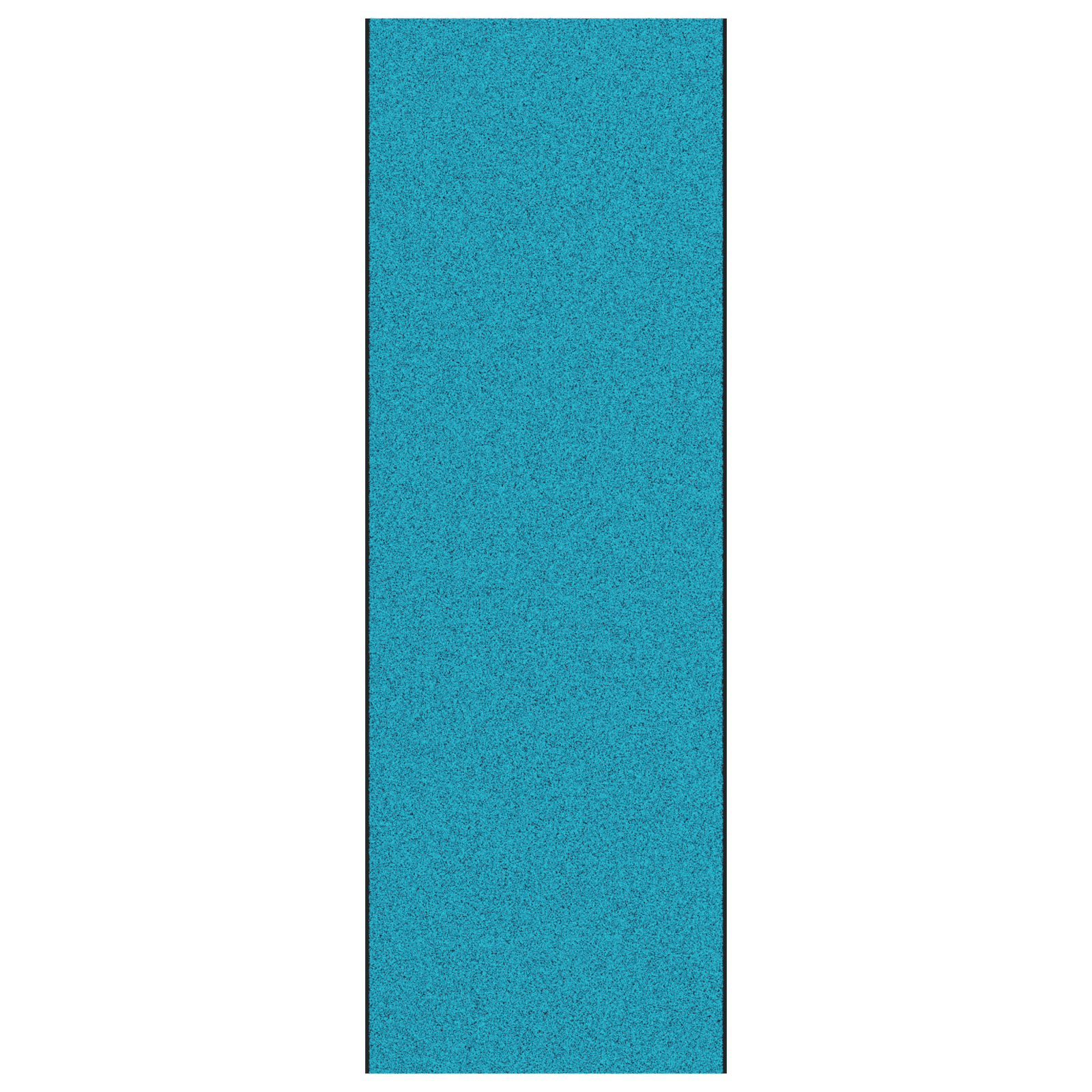 Washable Doormat in Cyan, 120x350 cm - Image 2