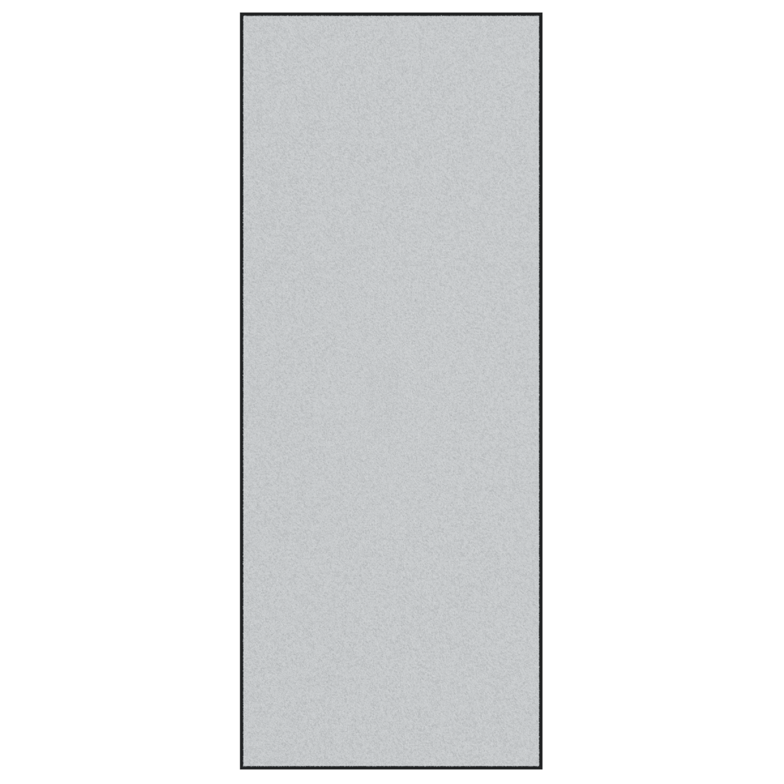 Rectangular Door Mat in Grey, 120x300 cm - Image 2