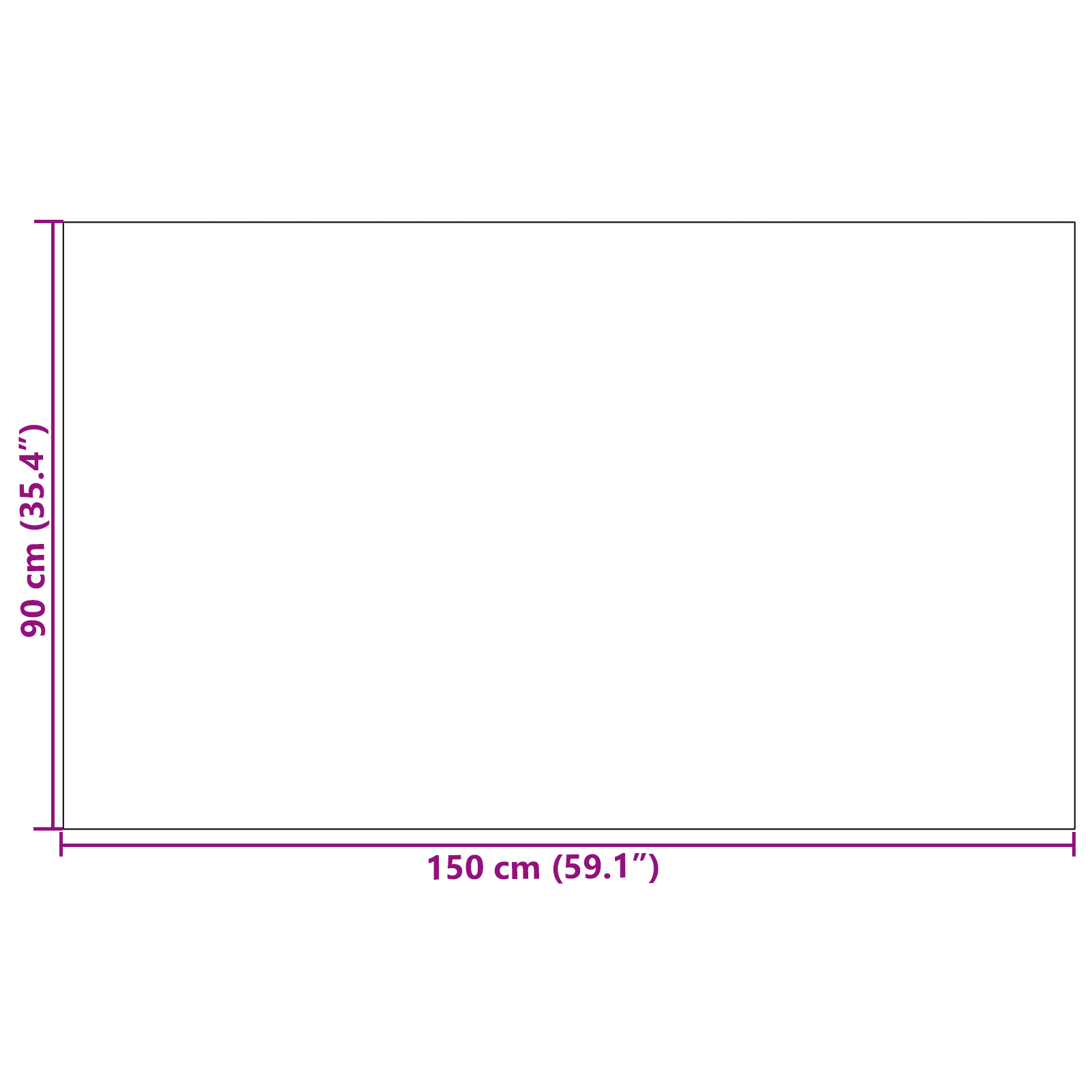 Rectangular Brown Door Mat 90x150 cm - Image 5