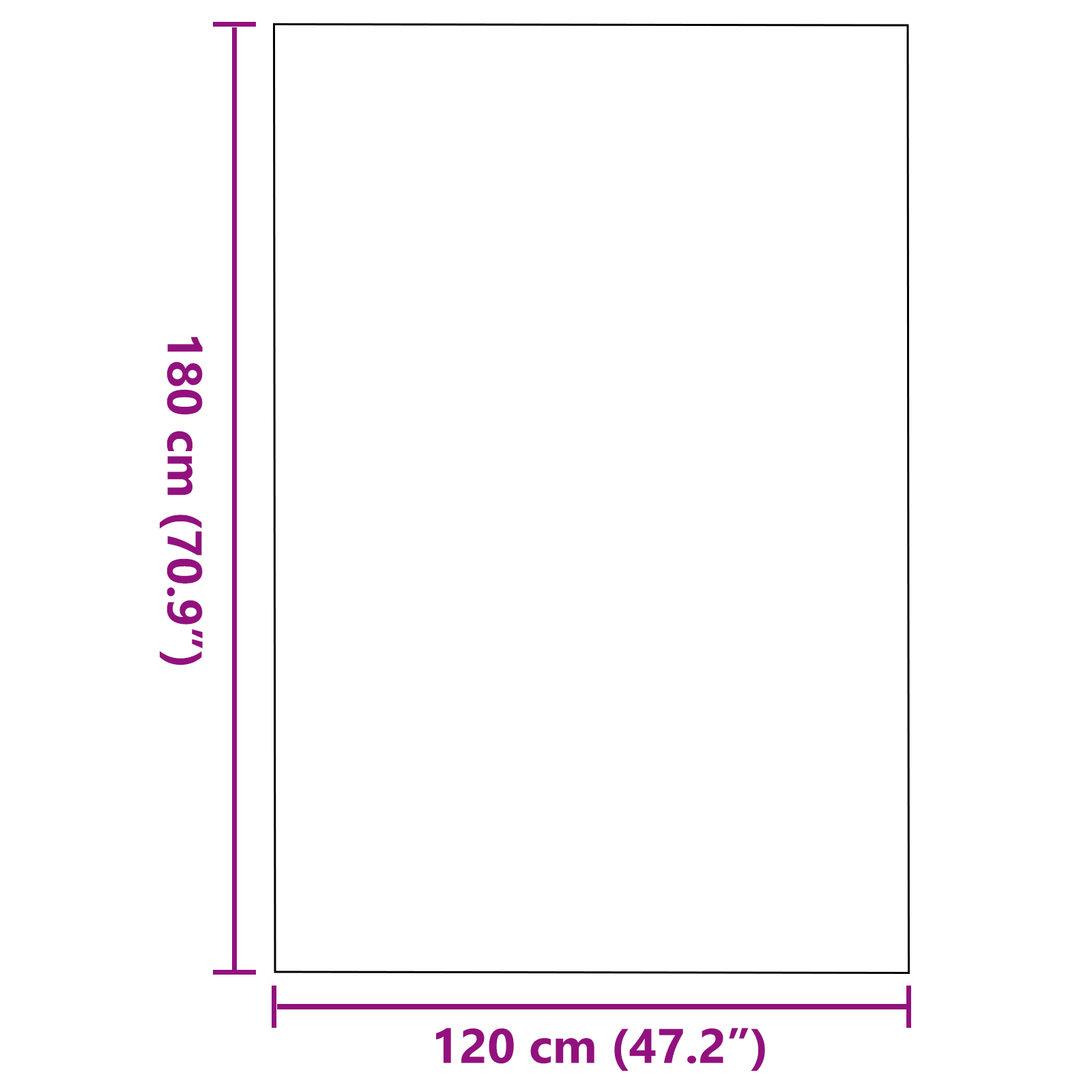 Rectangular Brown Door Mat 120x180 cm - Image 5