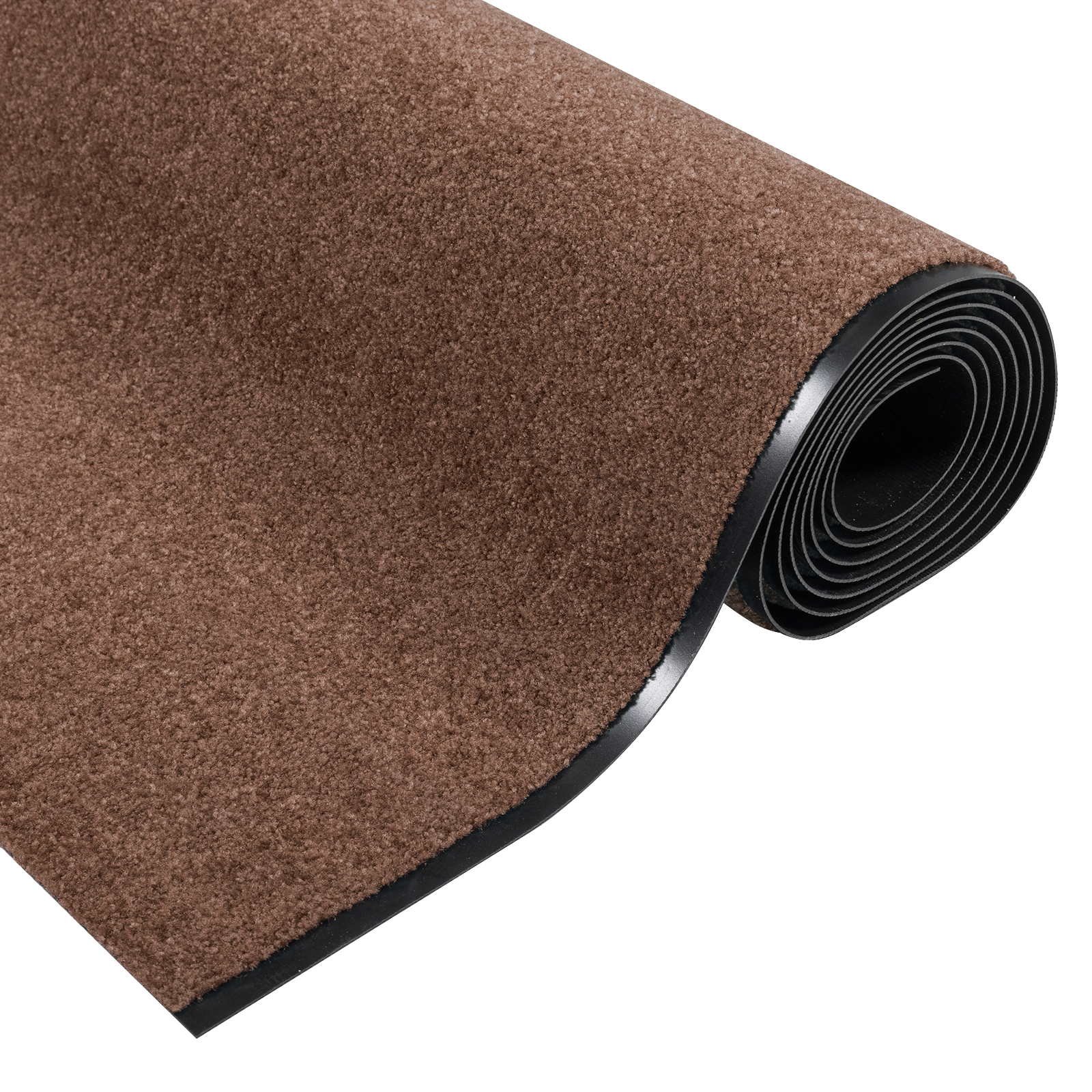 Rectangular Door Mat in Brown - 120x400 cm - Image 4