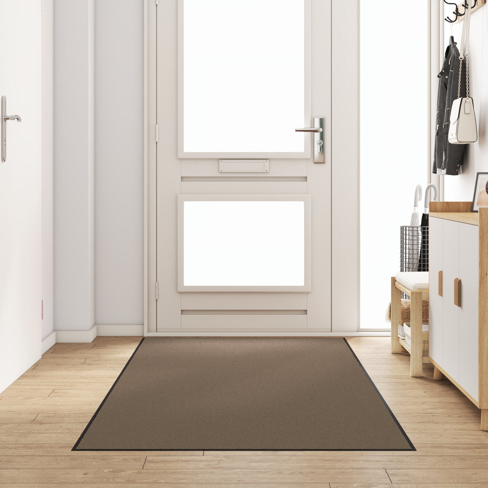 Deurmat Rechthoekig Beige 120×300 cm