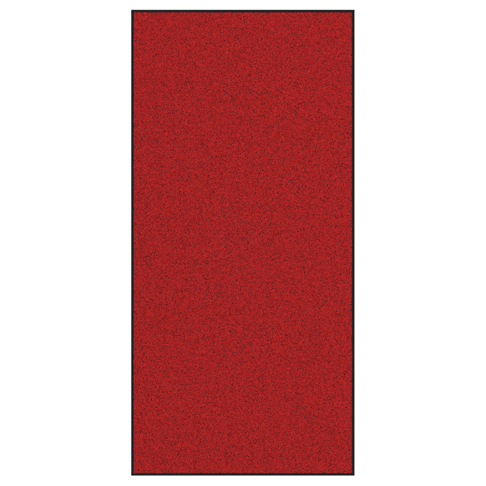 Red Rectangular Door Mat 120x250 cm - Image 2
