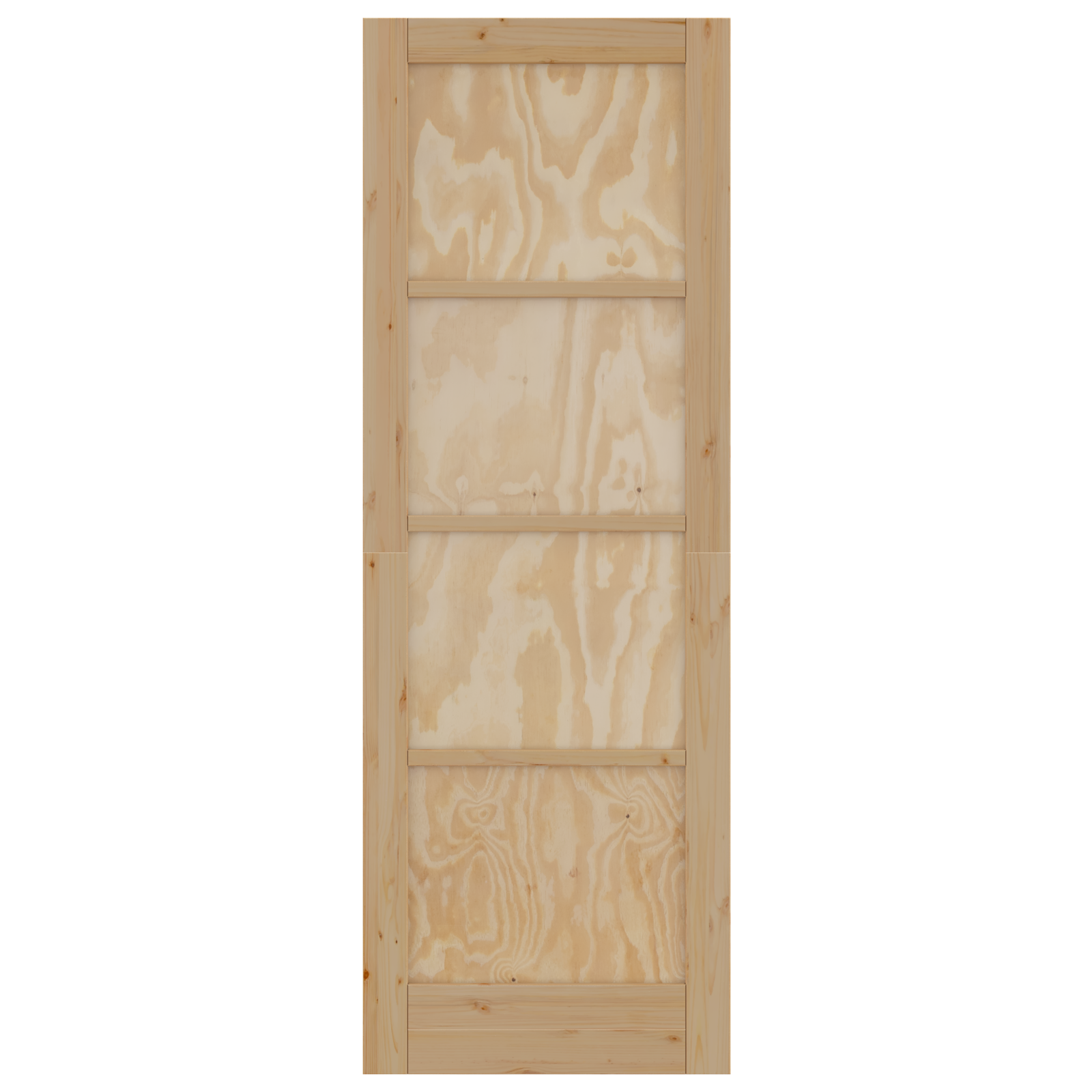 Interior Door "ORKDAL" 73.5x211x4 cm Solid Wood Pine - Image 5