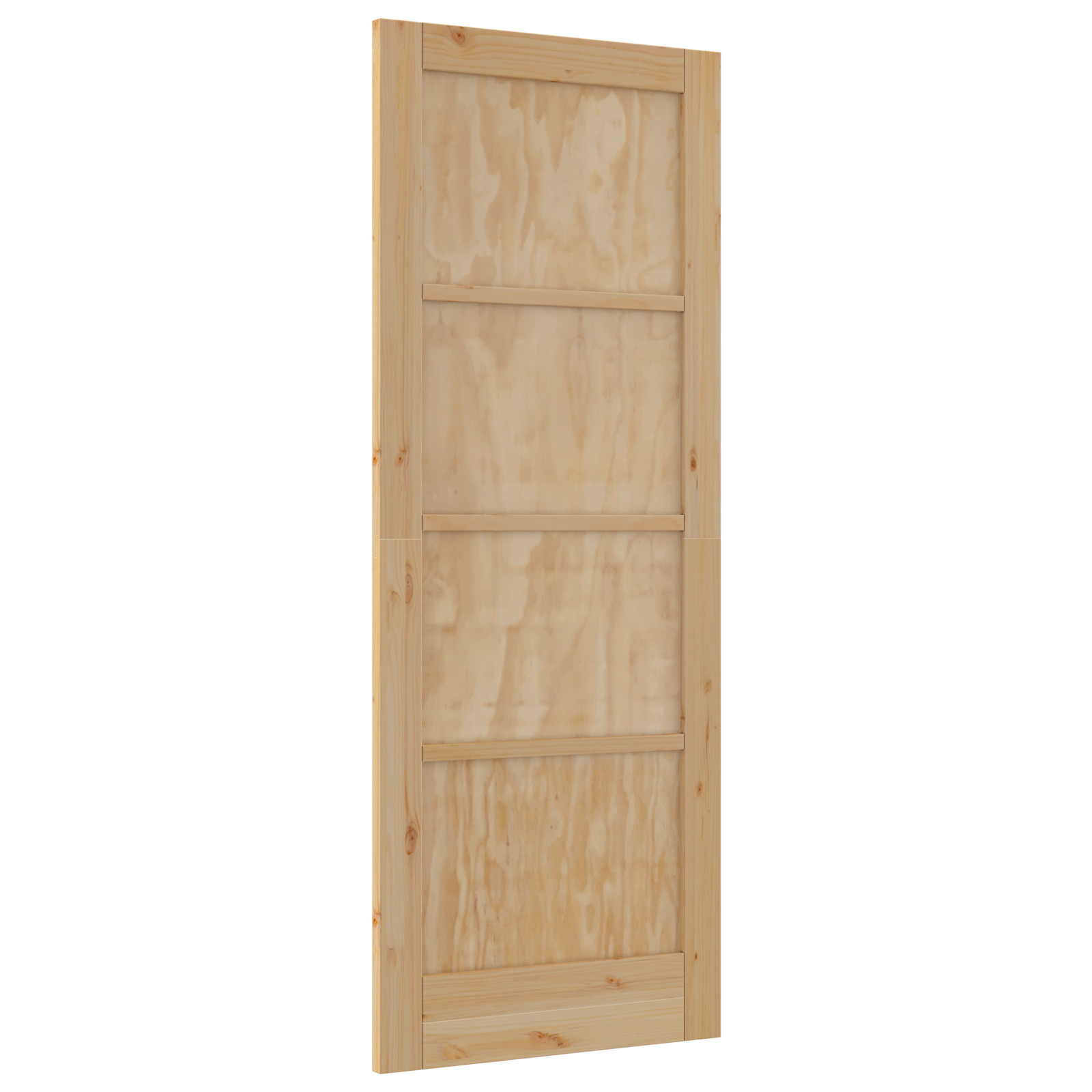 Interior Door "ORKDAL" 78x202x4 cm Solid Wood Pine - Image 4