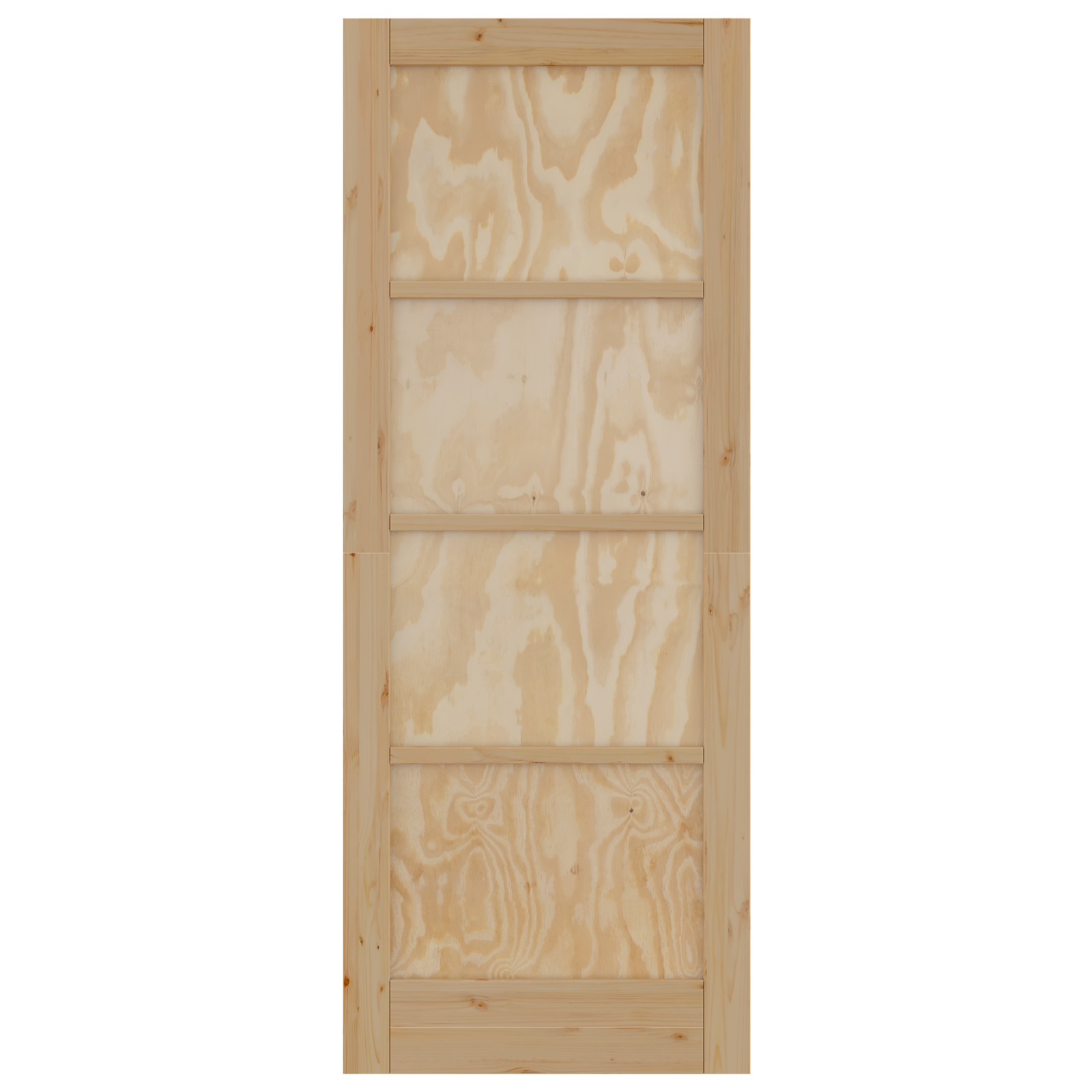 Interior Door "ORKDAL" 78x202x4 cm Solid Wood Pine - Image 5