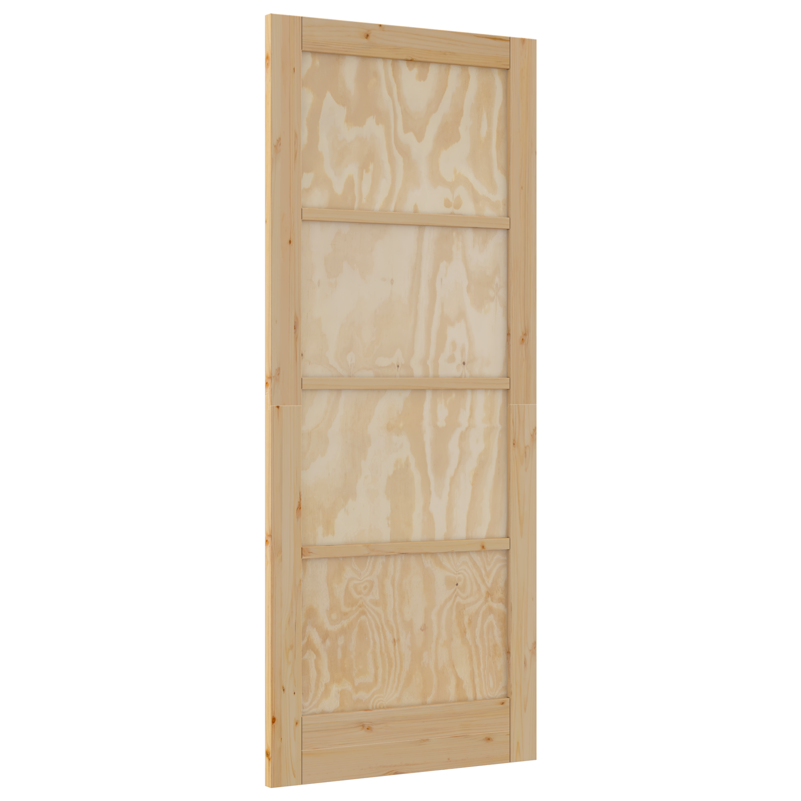 Interior Door "ORKDAL" 83x202x4 cm Solid Wood Pine - Image 2