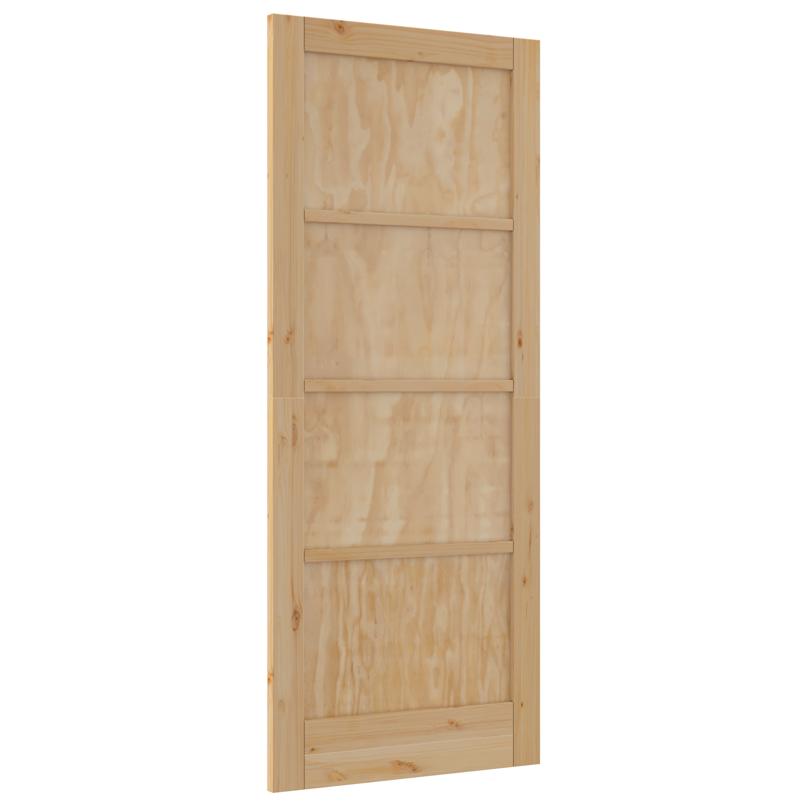 Interior Door "ORKDAL" 83x202x4 cm Solid Wood Pine - Image 4