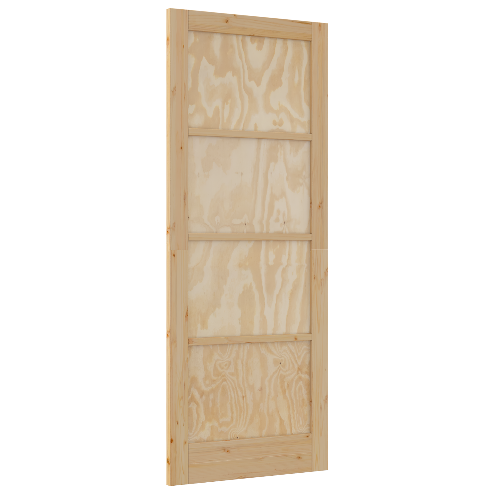 Interior Door "ORKDAL" 83x211x4 cm Solid Wood Pine - Image 2