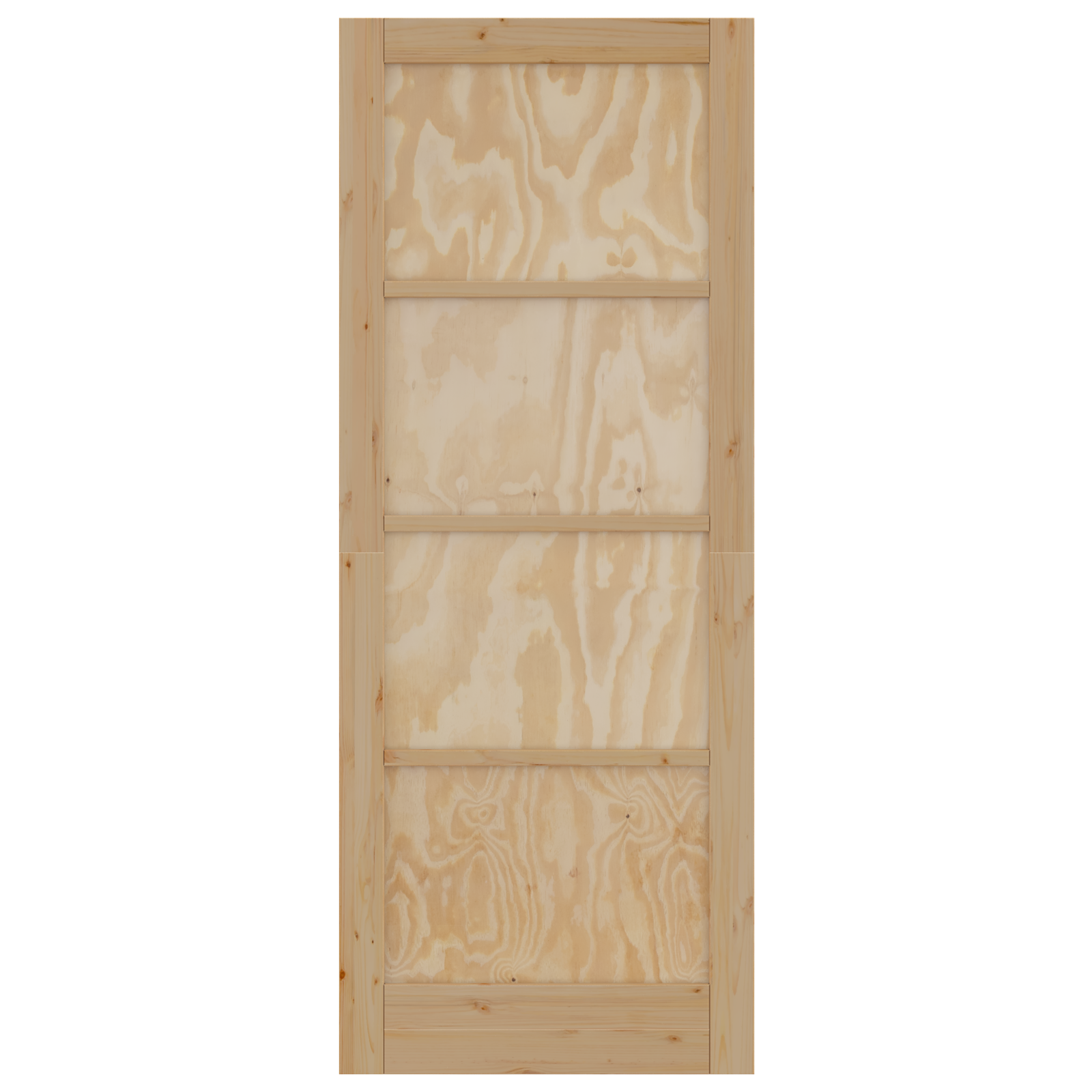 Interior Door "ORKDAL" 83x211x4 cm Solid Wood Pine - Image 5