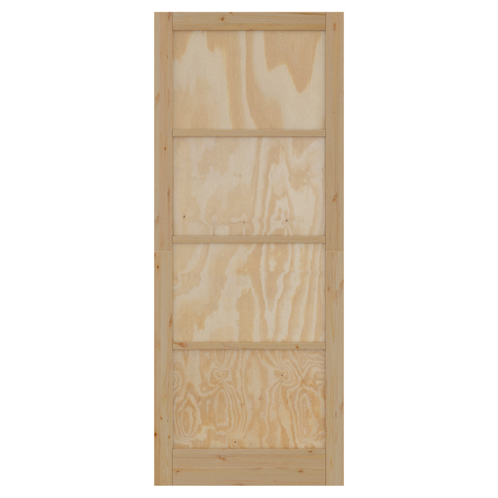 Interior Door "ORKDAL" 83x232x4 cm Solid Wood Pine - Image 6